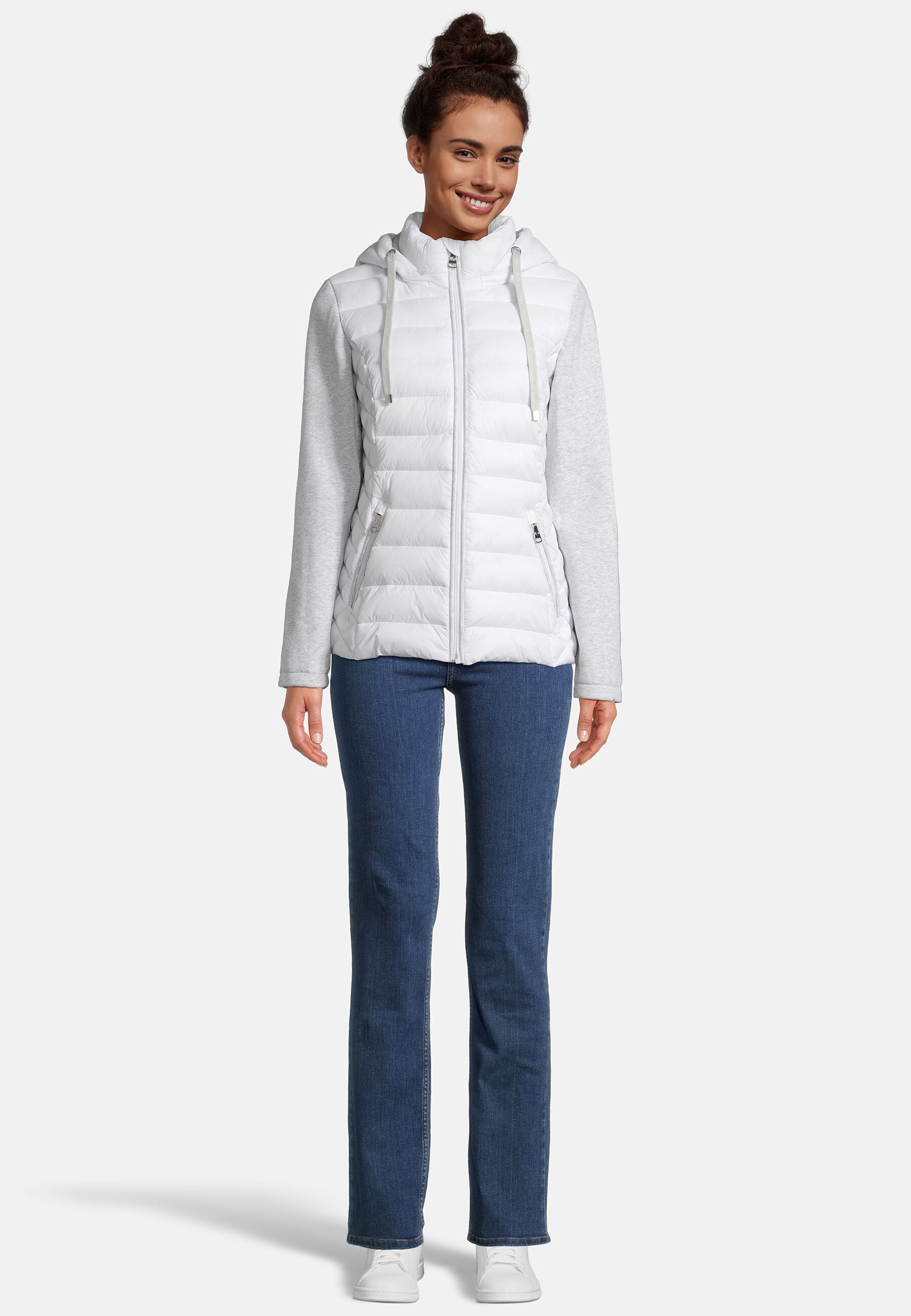 New View Steppjacke »Sophia« mit Kapuze Materialmix