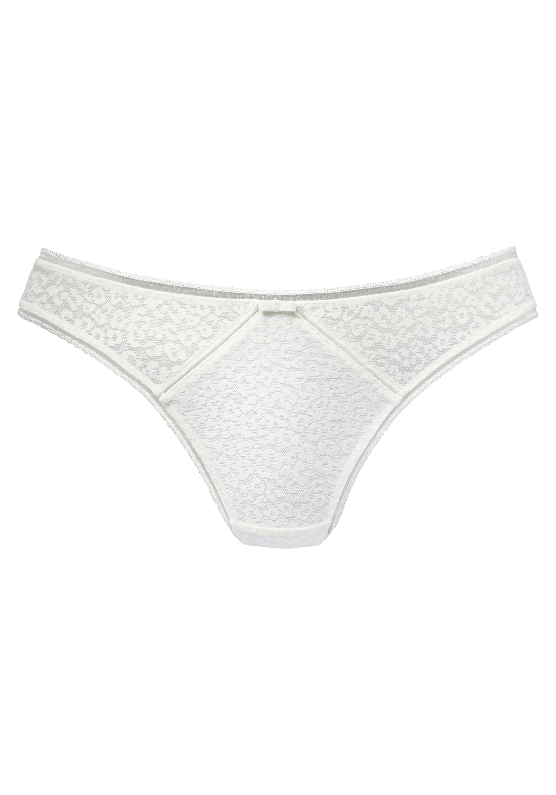 Nuance String, aus Allover-Jacquardspitze im angesagten Leo-Look