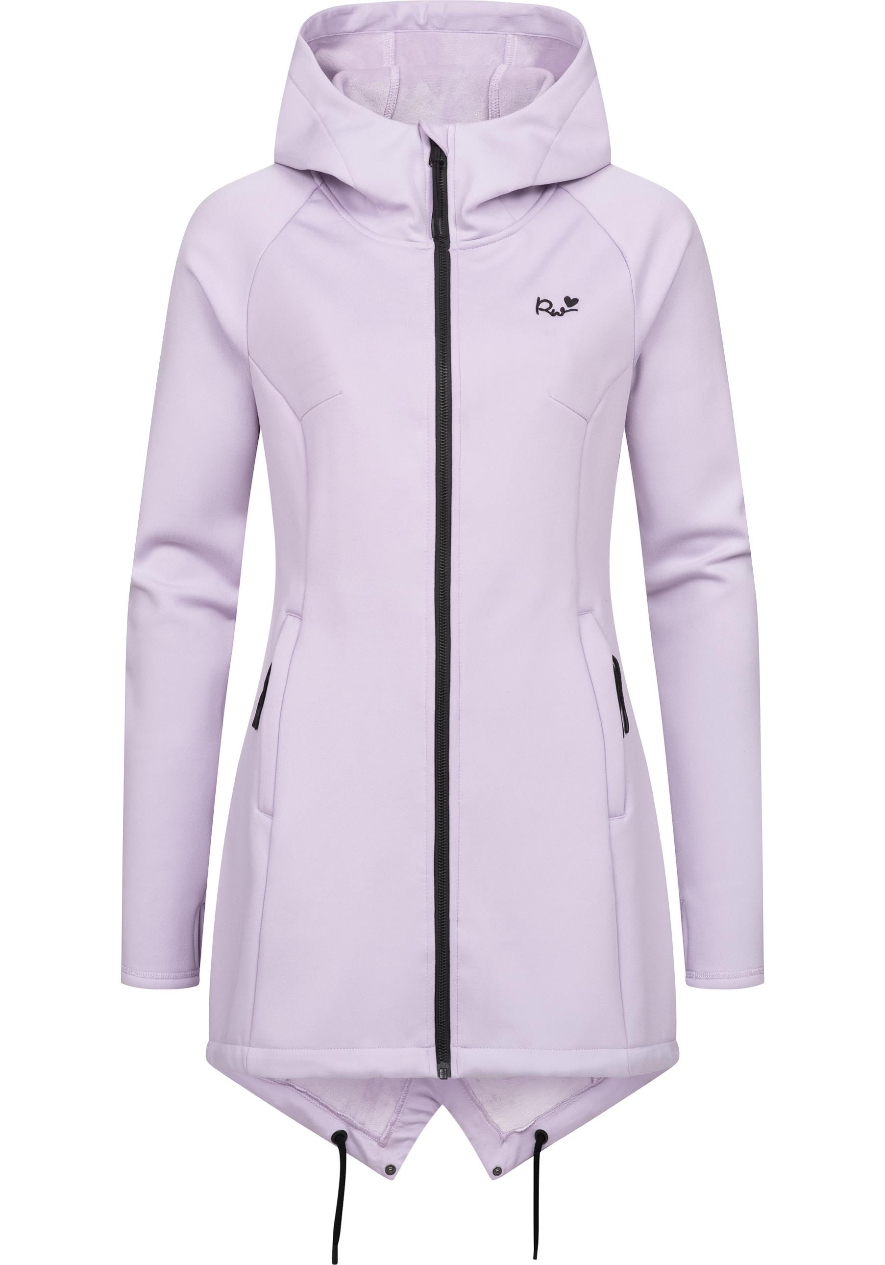 Ragwear Sweatjacke »Wingi«, Sportliche Damen Kapuzenjacke mit kuschelig weichem Innenleben