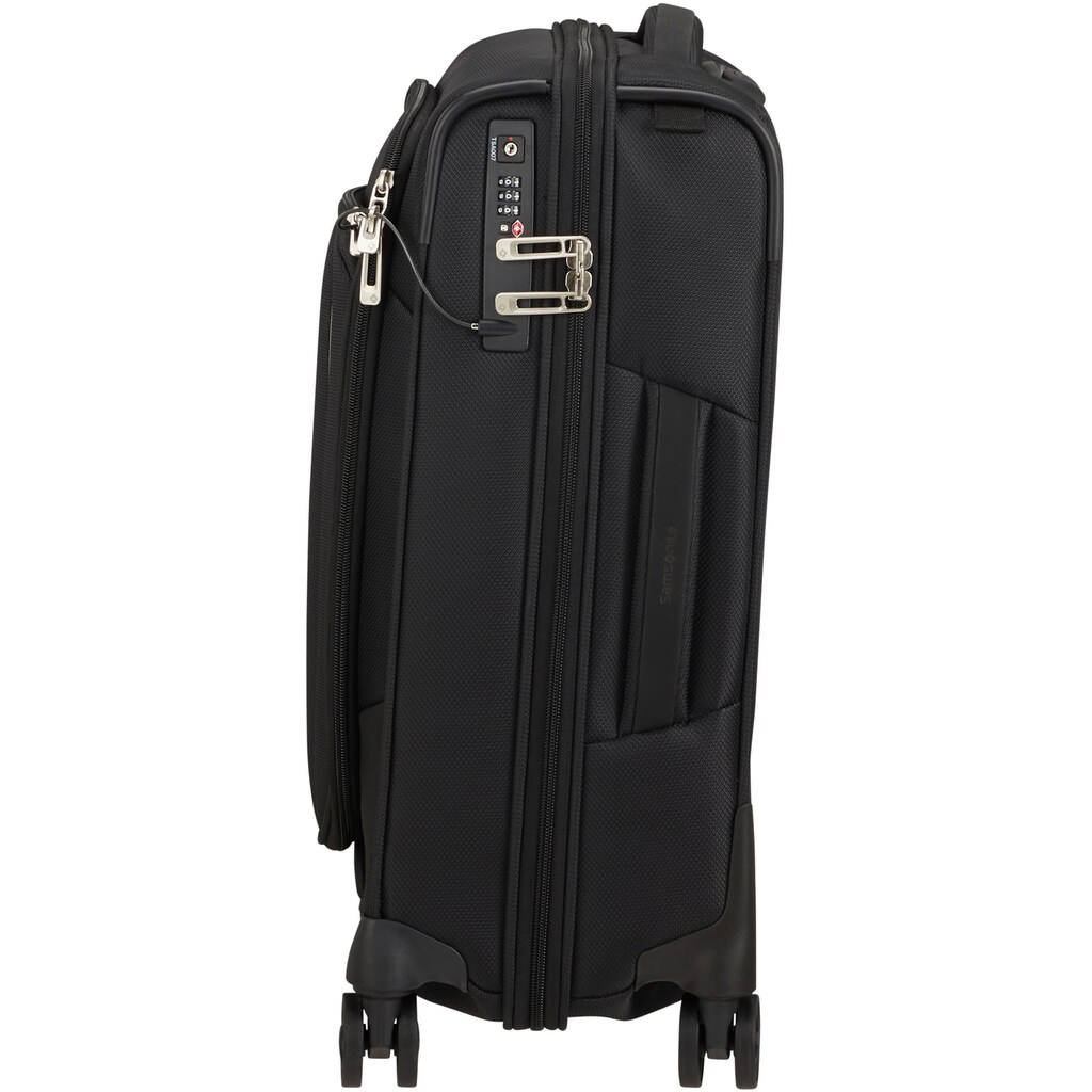 Samsonite Weichgepäck-Trolley »Respark, ozone black, 55 cm«, 4 Rollen