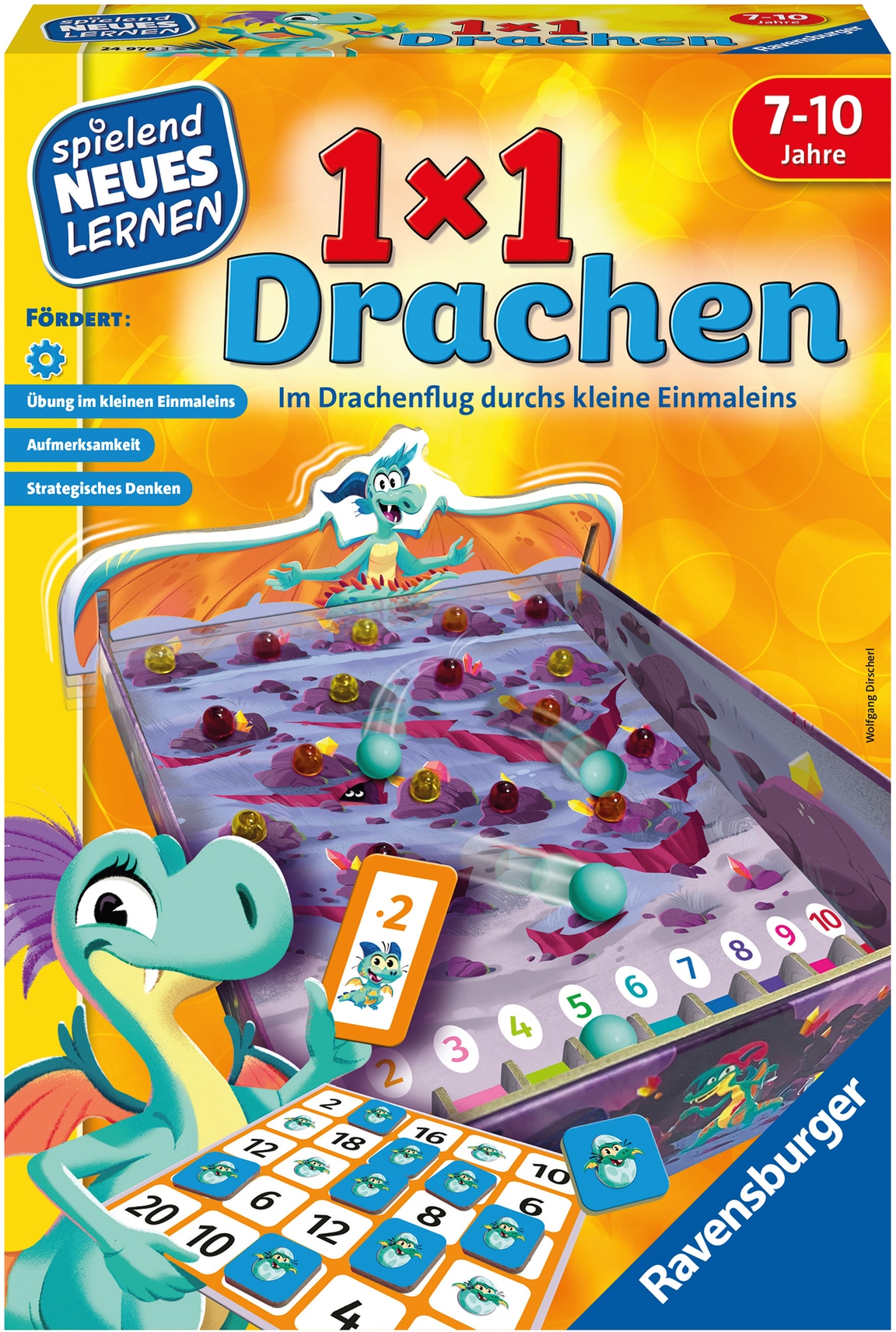 Ravensburger Spiel »1x1 Drachen«, Made in Europe, FSC® - schützt Wald - weltweit