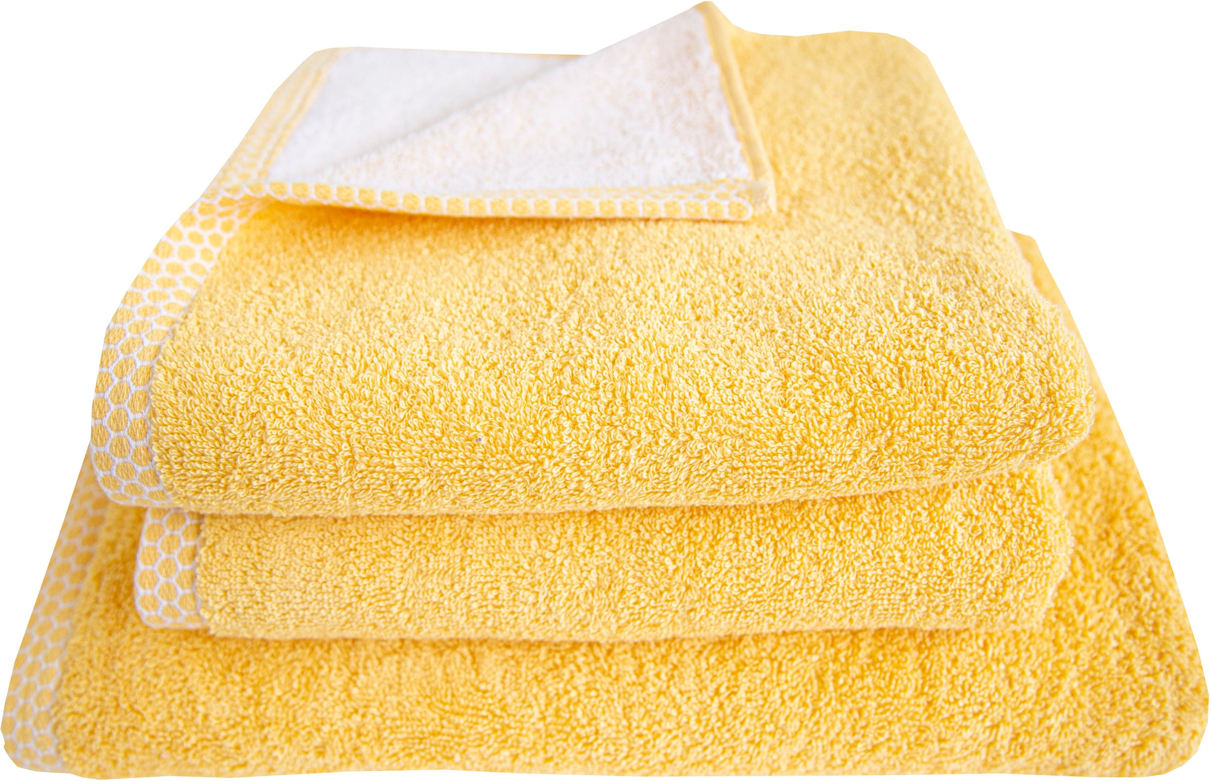 Dyckhoff Handtuch Set "Pure Natural Comb" Set 3 Stk. Frottier 2 Handtücher günstig online kaufen