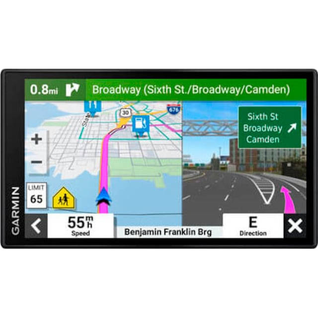 Garmin Navigationsgerät »DRIVESMART™ 66 EU, MT-S«, (Karten-Updates) | BAUR