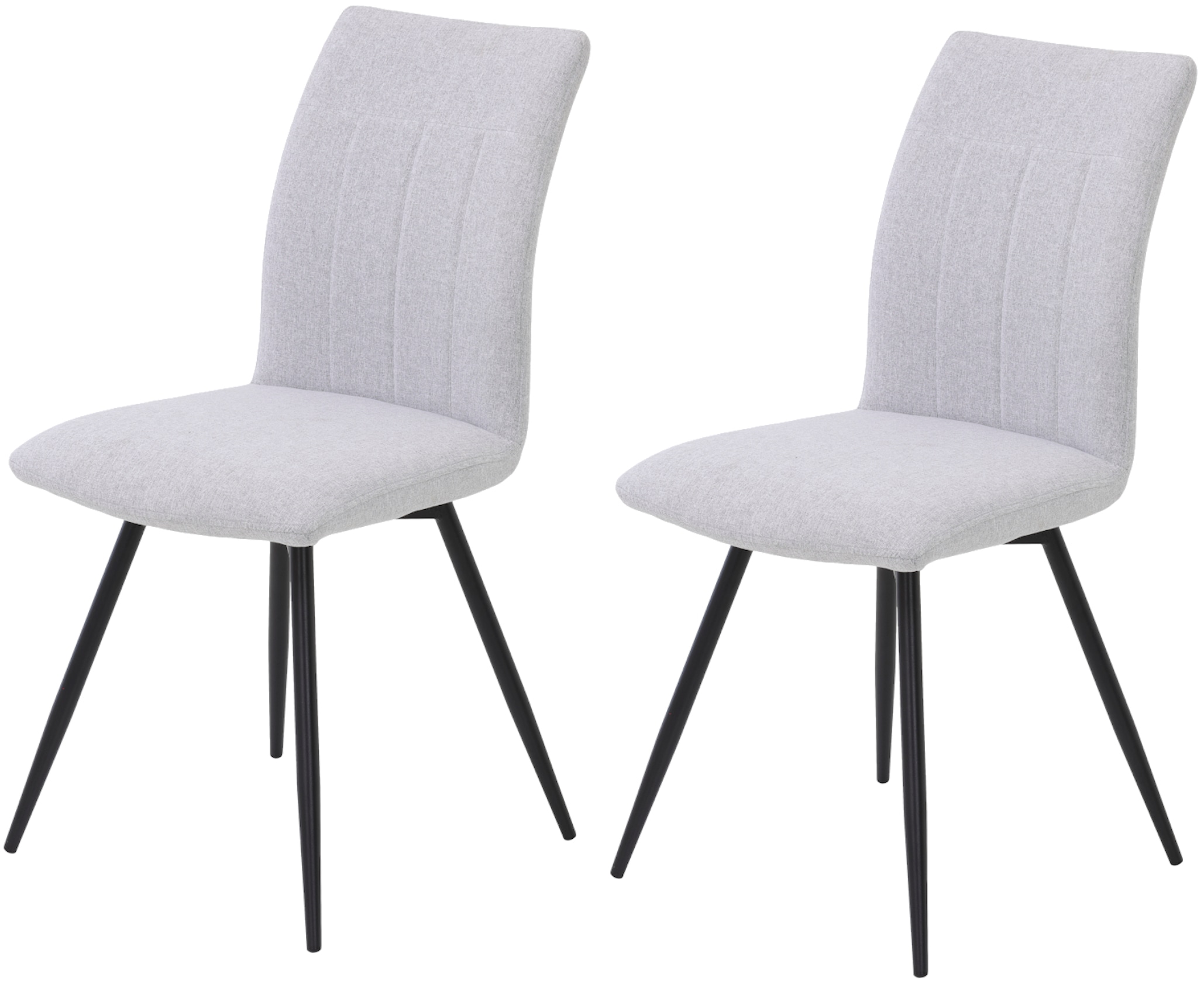 HELA Drehstuhl "Vierfußstuhl RIO", (Set), 2 St., Webstoff, Esszimmerstuhl, günstig online kaufen