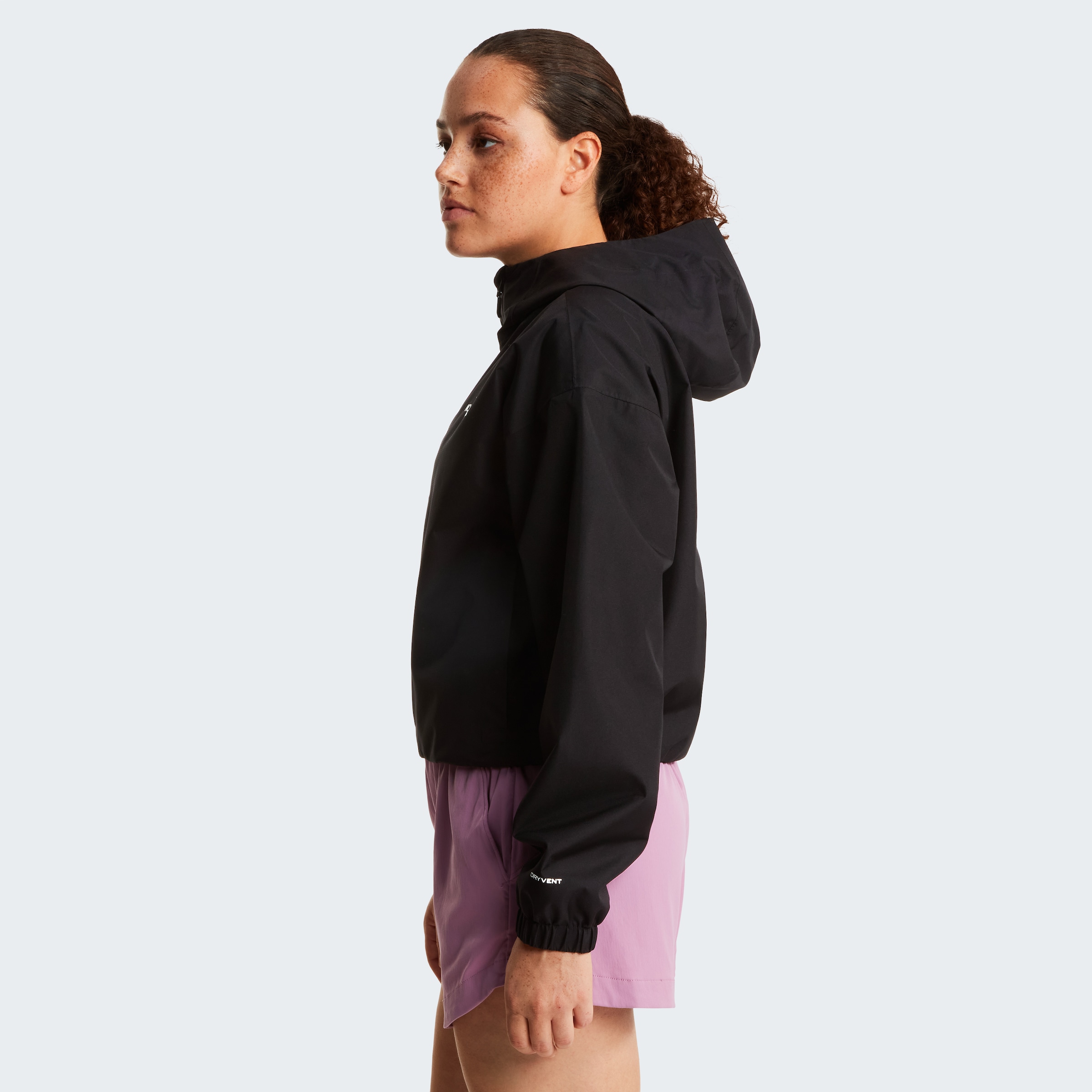 The North Face Funktionsjacke »W QUEST MONO CROPPED  JACKET« leichte Funktionsjacke, aus Polyester