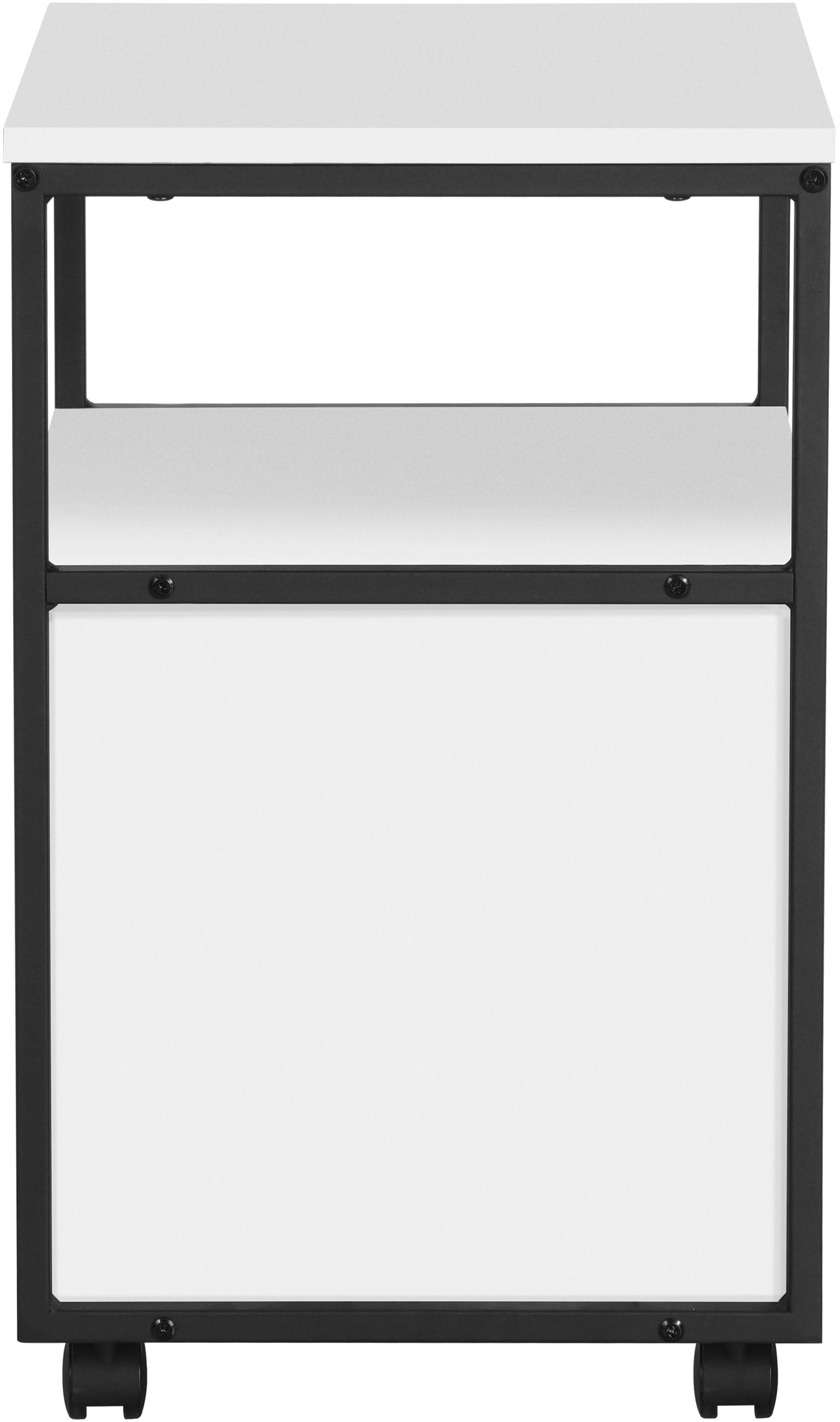 INOSIGN Rollcontainer »Korpo«, Metallgestell, Push-to-open, feststellbare Rollen, Breite 40 cm