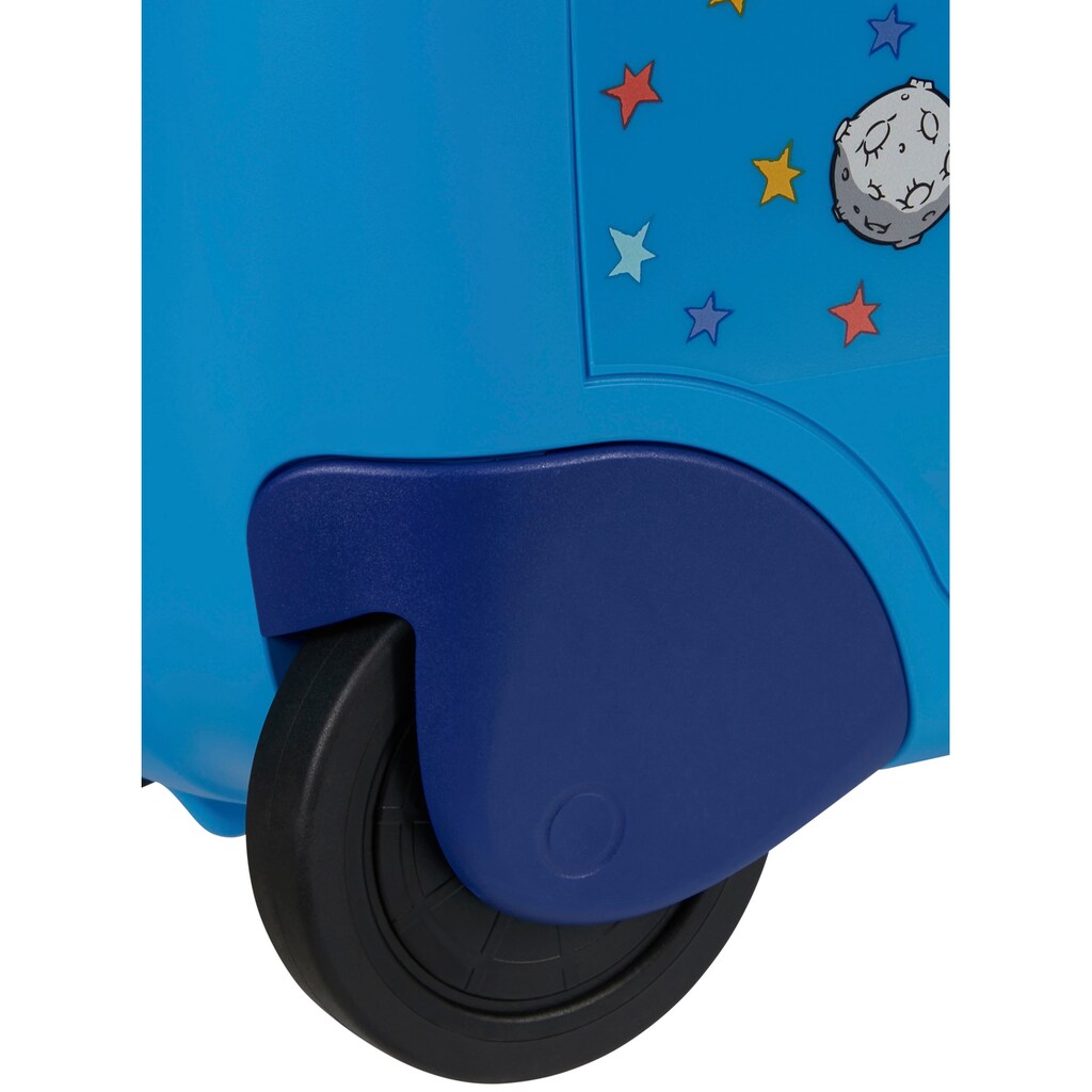 Samsonite Kinderkoffer »Dream2Go Ride-on Trolley, Disney Mickey Stars«, 4 Rollen, zum sitzen und ziehen