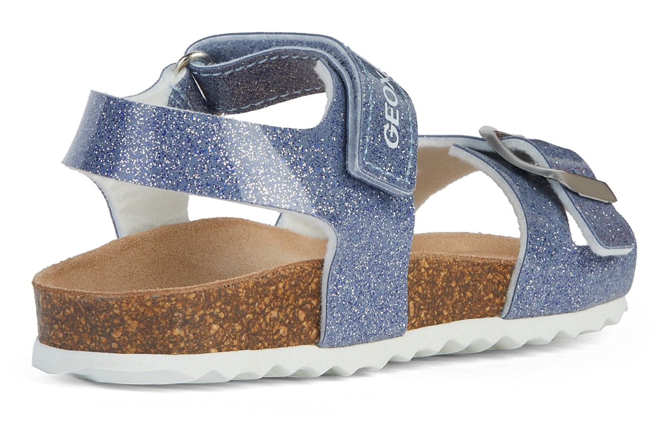 Geox Sandale »J ADRIEL GIRL«, Mädchen Sandale, Sommerschuh mit Fußbett