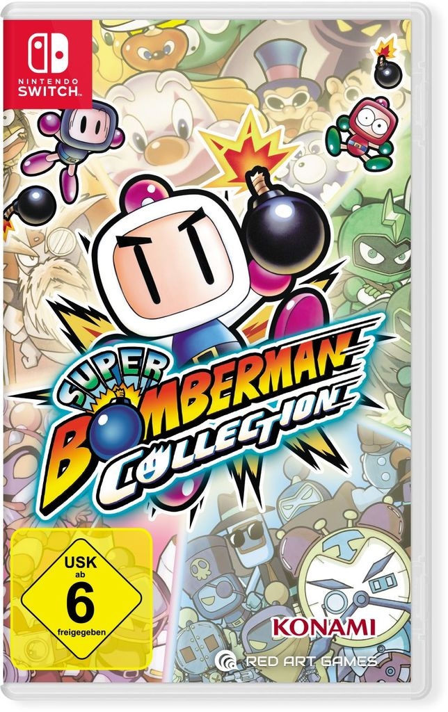 KONAMI Spielesoftware "Super Bomberman Collection", Nintendo Switch, bunt, Spielesoftware