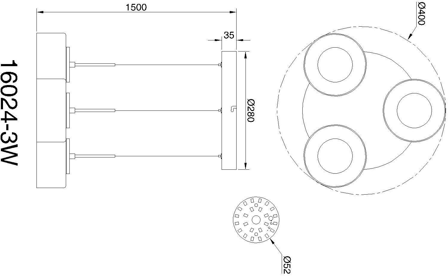 GLOBO LIGHTING LED Pendelleuchte »BELINDA«, Leuchtmittel LED-Modul | LED fest integriert, Hängelampe/Hängeleuchte/Wohnzimmer/Esstisch/elegant