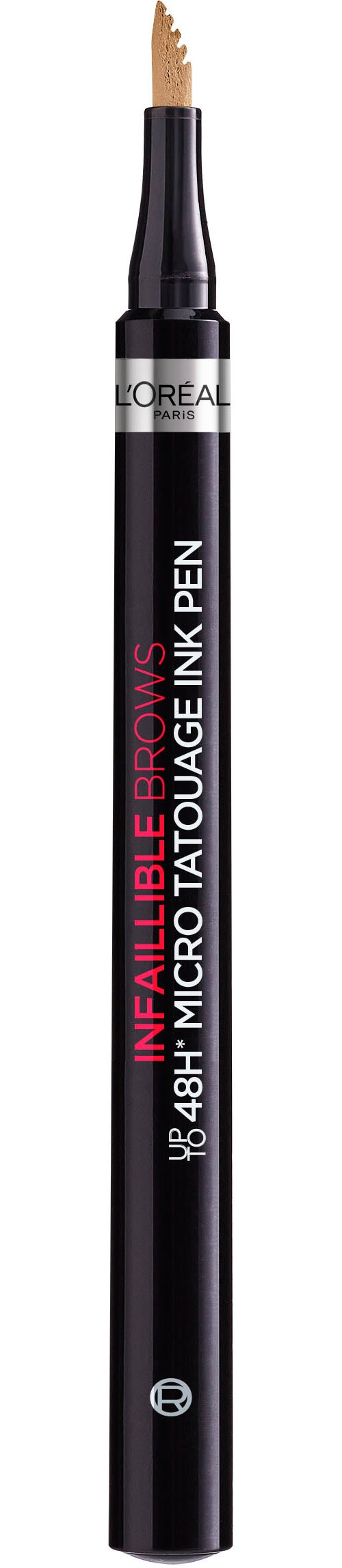 L'ORÉAL PARIS Augenbrauen-Stift »Unbelieva Brow Micro Tatouage«, mit Dreizack-Spitze