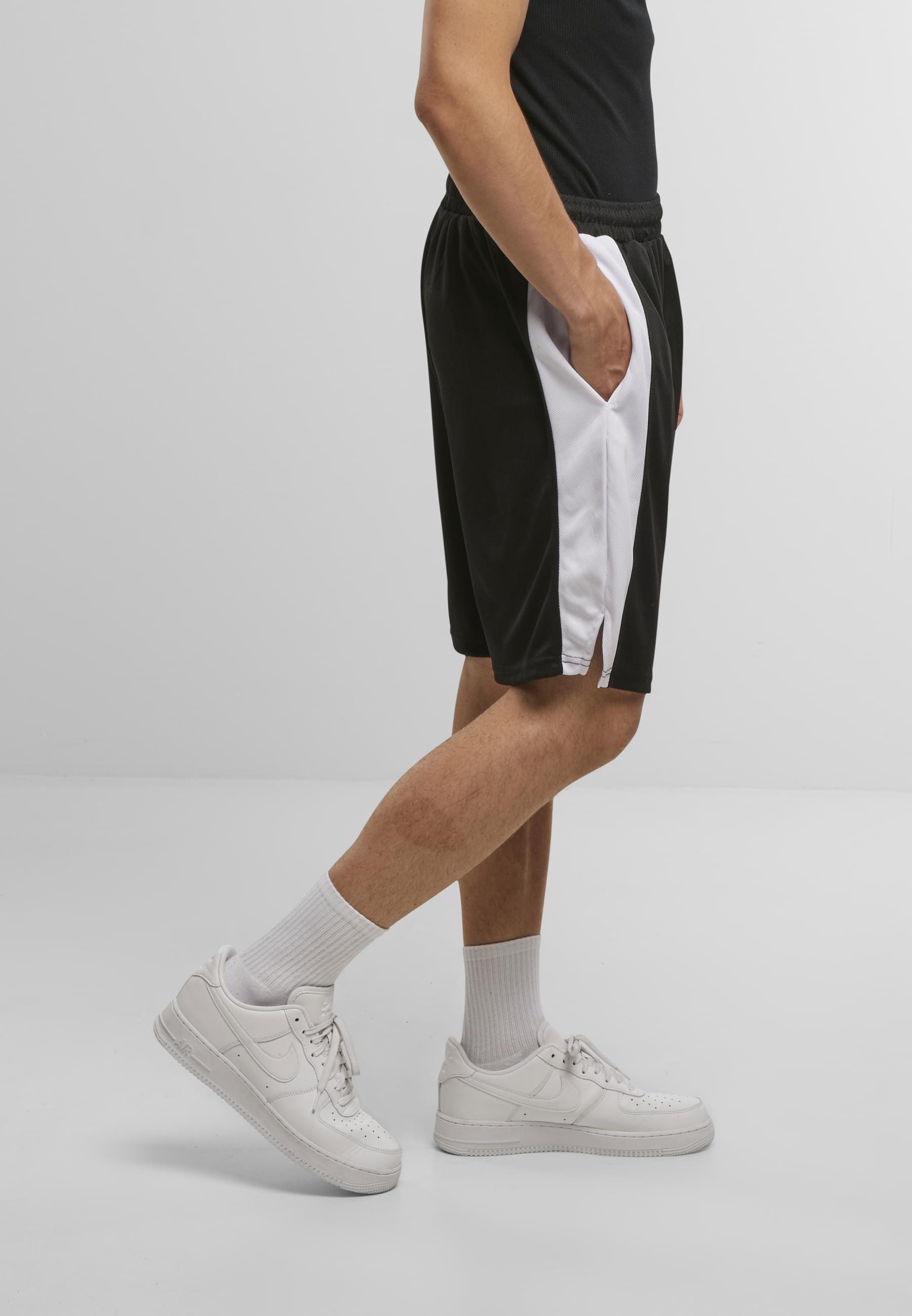 DEF Stoffhose »DEF Herren DEF STRIPES Short«, (1 tlg.)