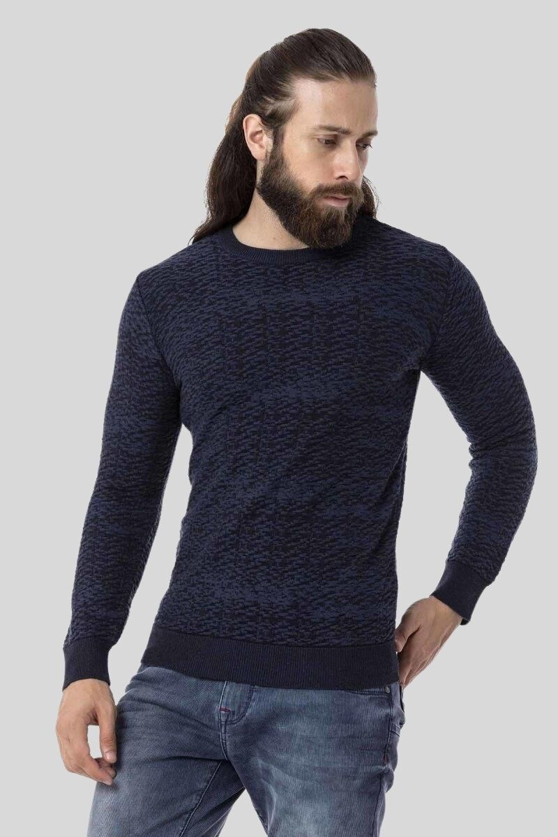 Cipo & Baxx Strickpullover »Pullover«, im modernen Design