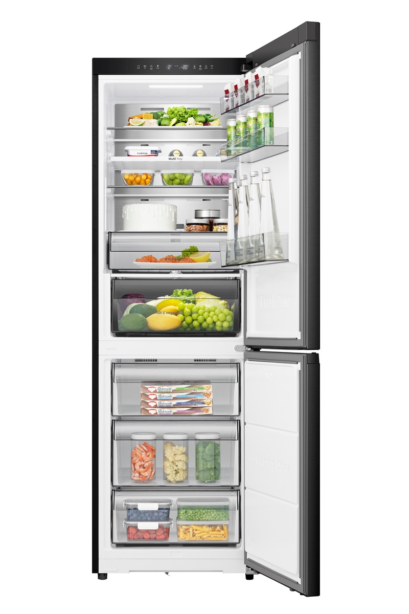 Hisense Kühl-/Gefrierkombination »RB3K330SAFC« 185,6 cm hoch 59,5 cm breit Total NoFrost