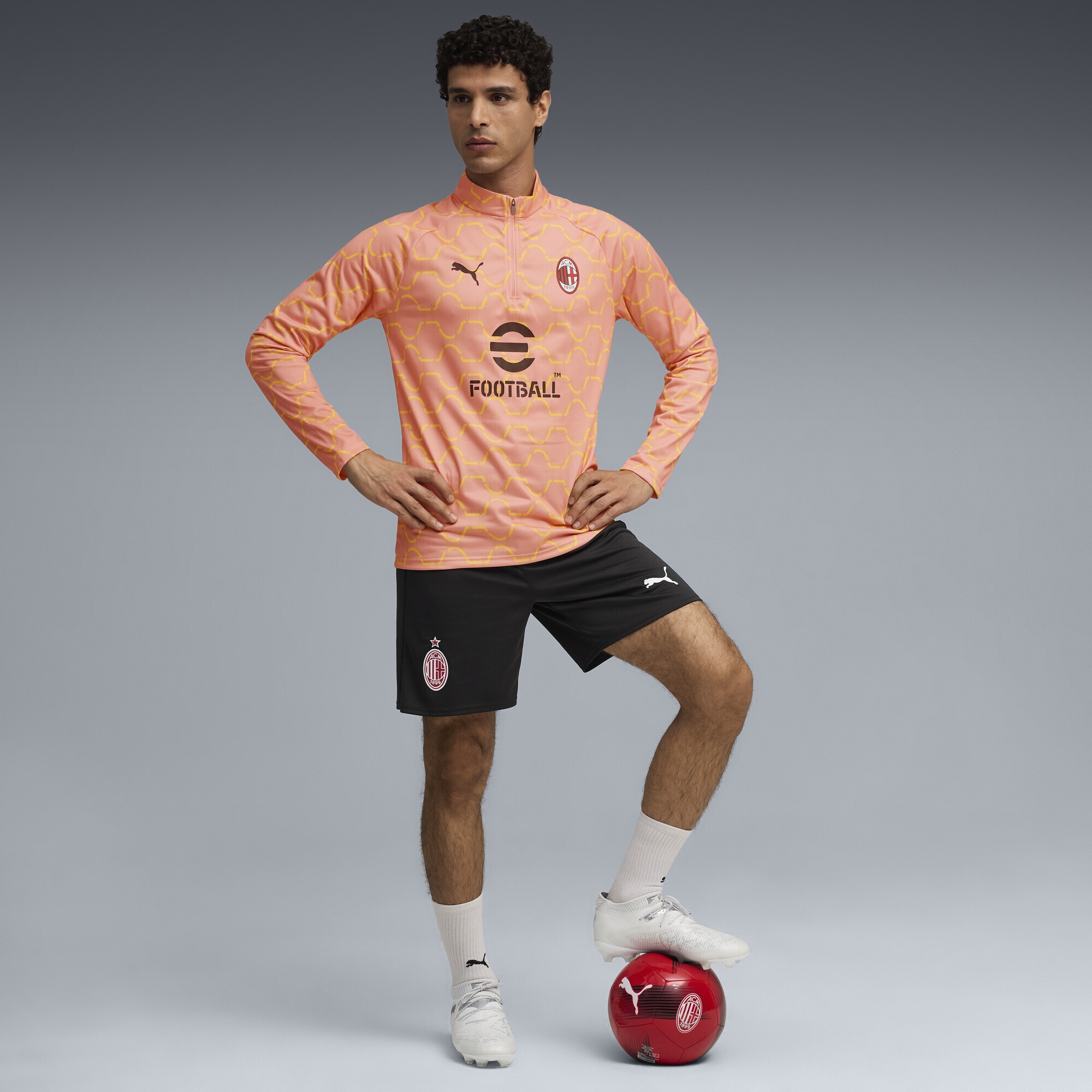 PUMA T-Shirt »AC Mailand Aufwärmoberteil Herren«