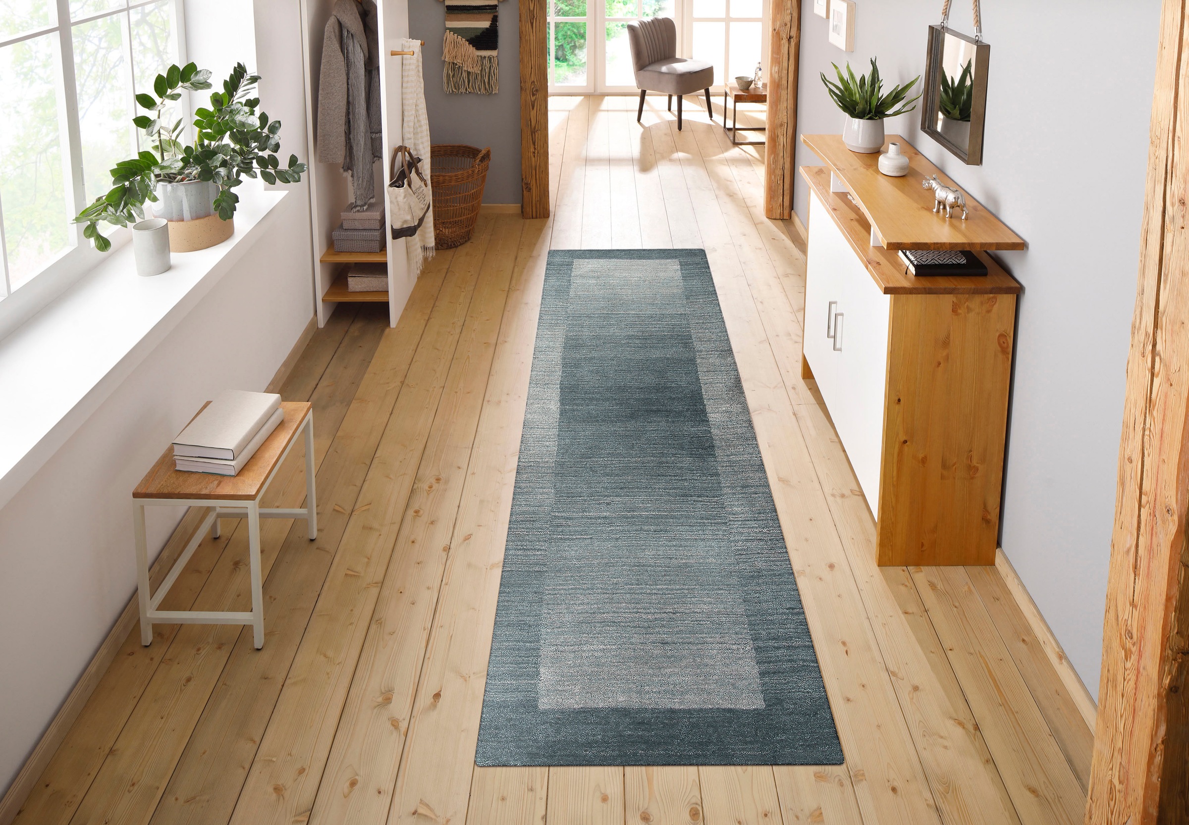 THEKO Wollteppich "Gabbeh Super, Handweb, auch als Läufer erhältlich reine günstig online kaufen