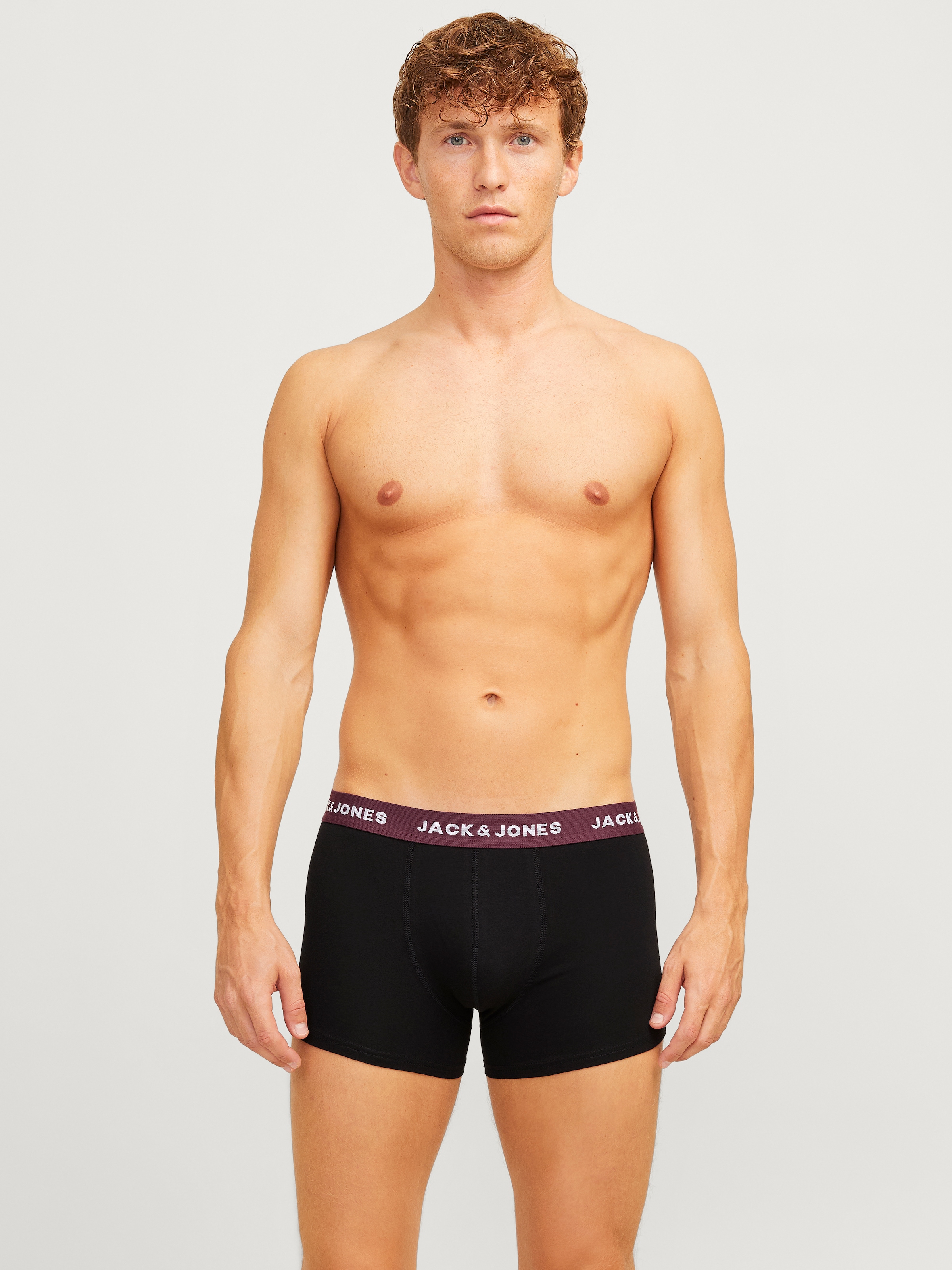 Jack & Jones Trunk »JACOLIVER SOLID TRUNKS 5 PACK«, (Packung, 5 St.)