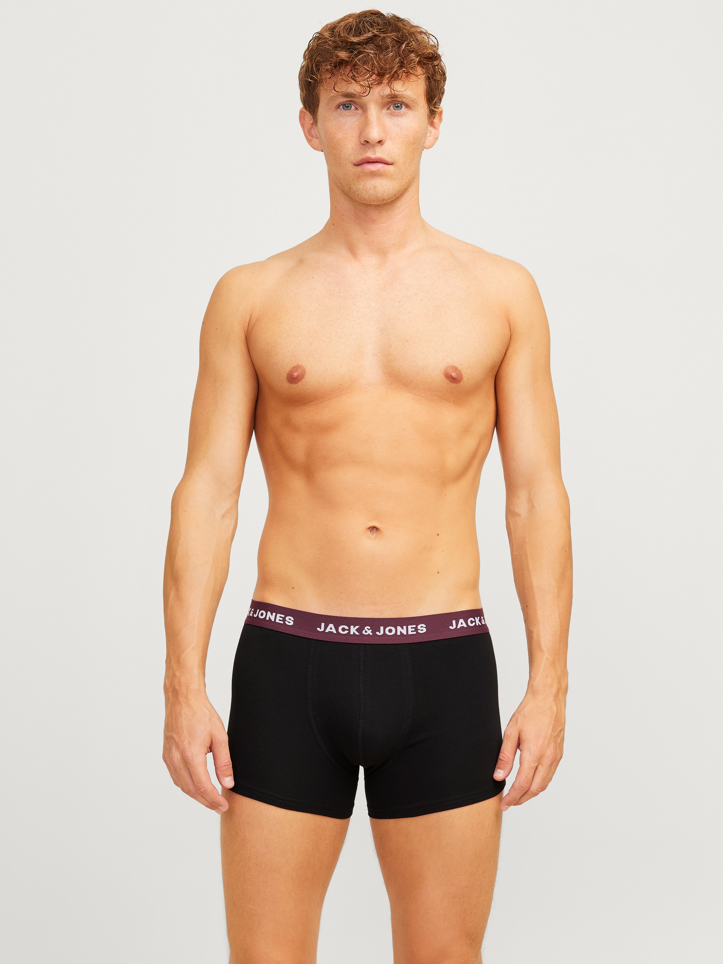Jack & Jones Trunk "JACOLIVER – Elastische Boxershorts mit Stretch und Bund günstig online kaufen