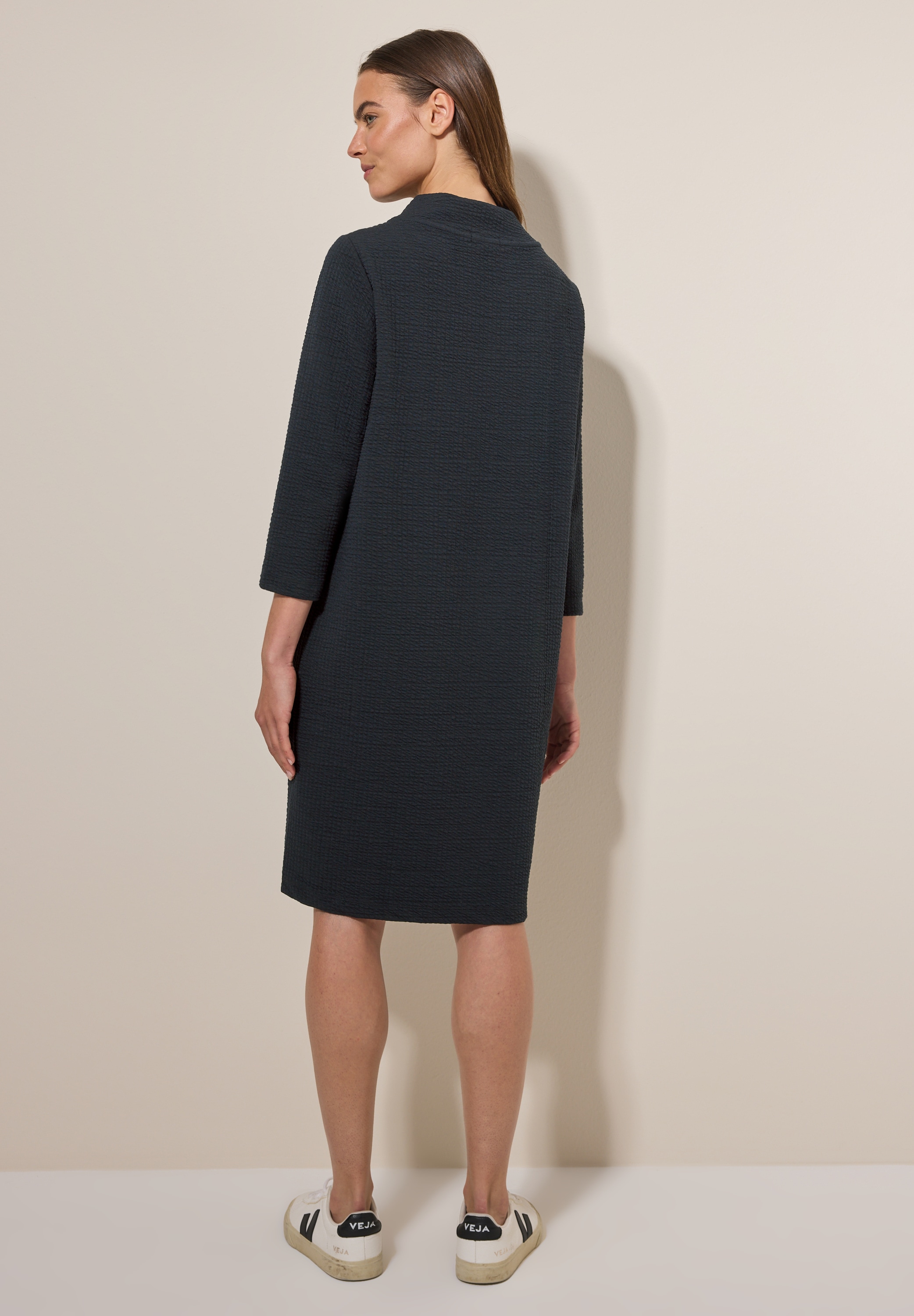 Cecil Jerseykleid, mit Stehkragen