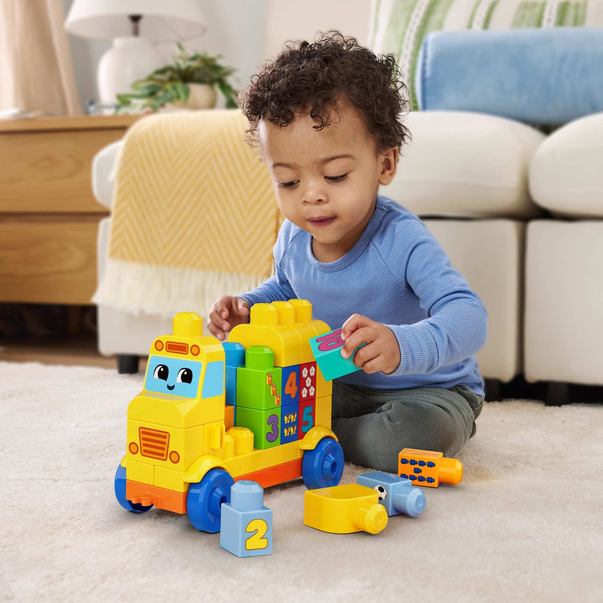 MEGA BLOKS Spielbausteine »MEGA BLOKS Bau- und Lernbus«