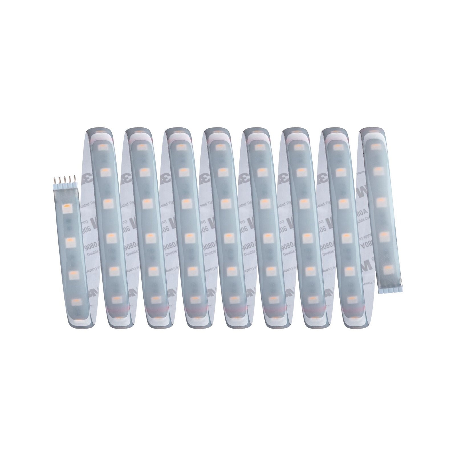 Paulmann LED-Streifen »MaxLED 500 Basisset 3m Cover 3000K 36W 230/24V 60VA Silber Kunststoff«, 1 St.-flammig, IP44