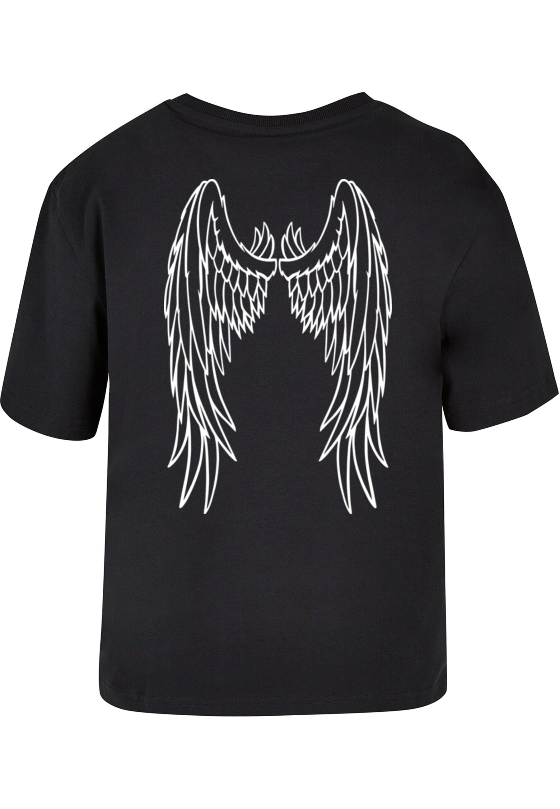 Miss Tee T-Shirt »Miss Tee Damen Angel Wings Tee«, (1 tlg.)