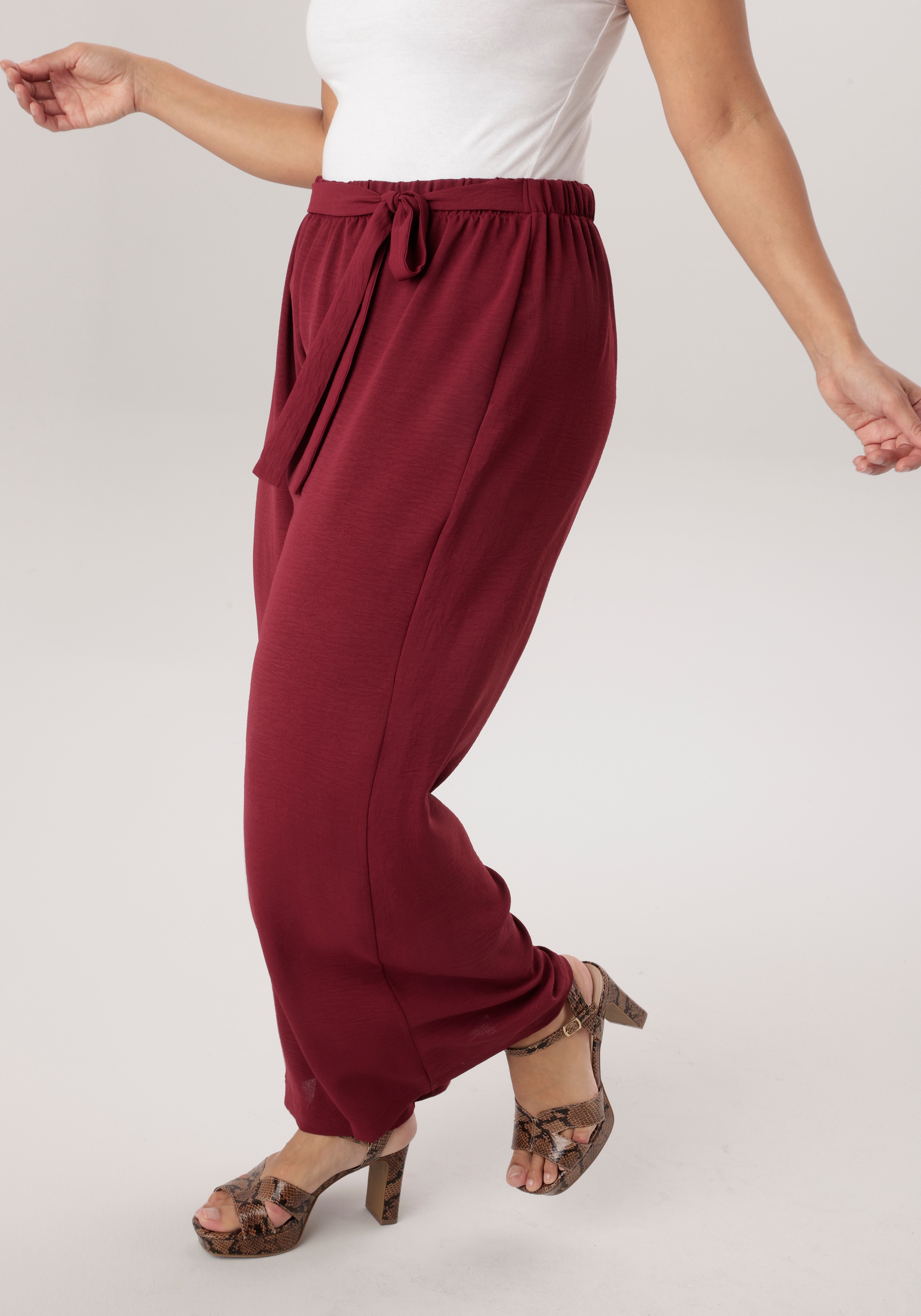 Aniston PLUS Schlupfhose in weicher Pique-Qualität - NEUE KOLLEKTION günstig online kaufen