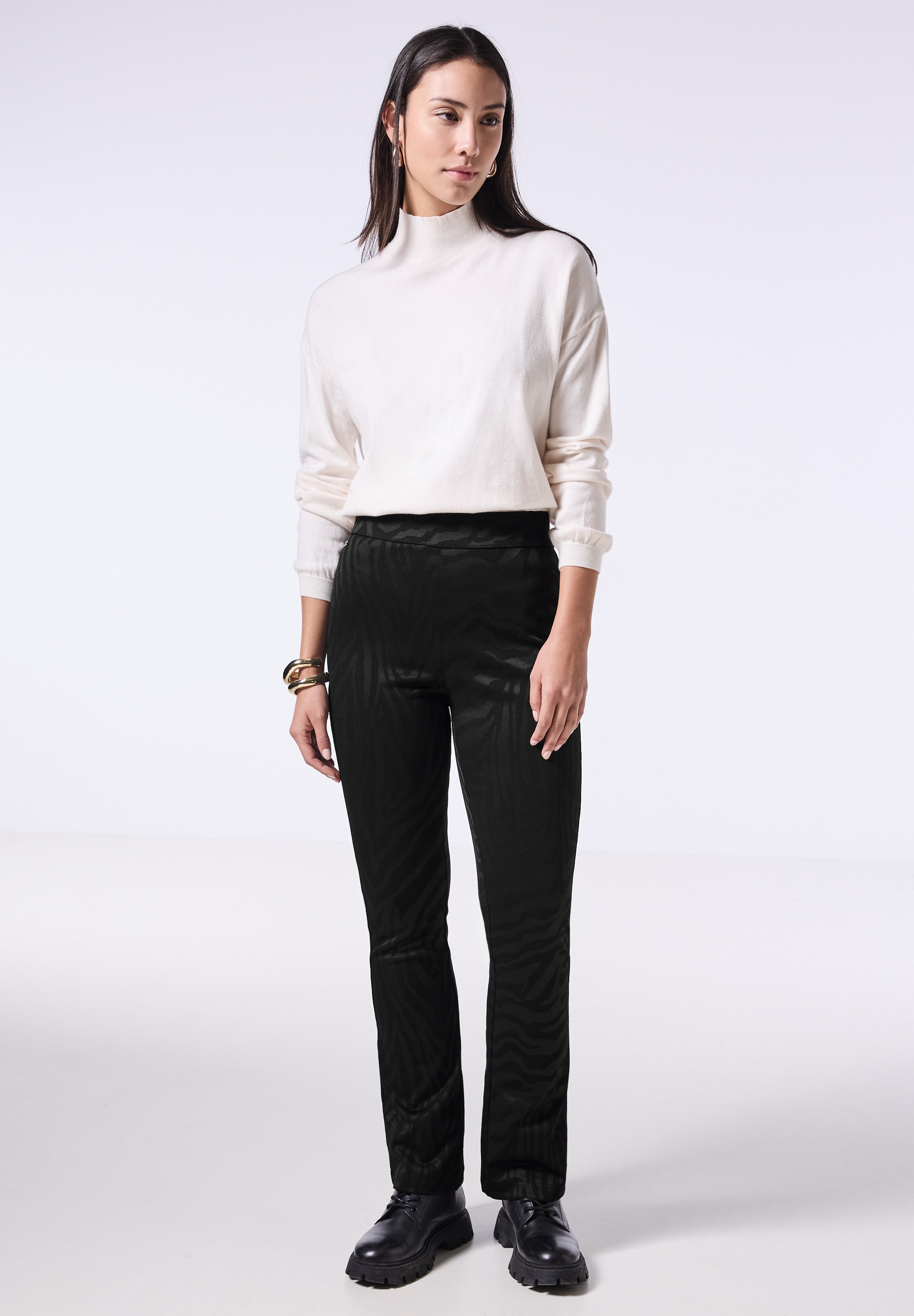Thumbnail - STREET ONE STUDIO Bootcuthose, High Waist