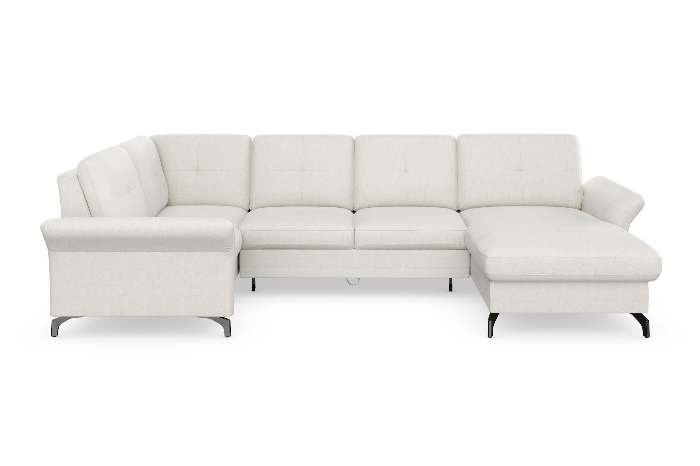 Home affaire Wohnlandschaft "Calando U-Form" wahlweise mit Bettfunktion, Be günstig online kaufen