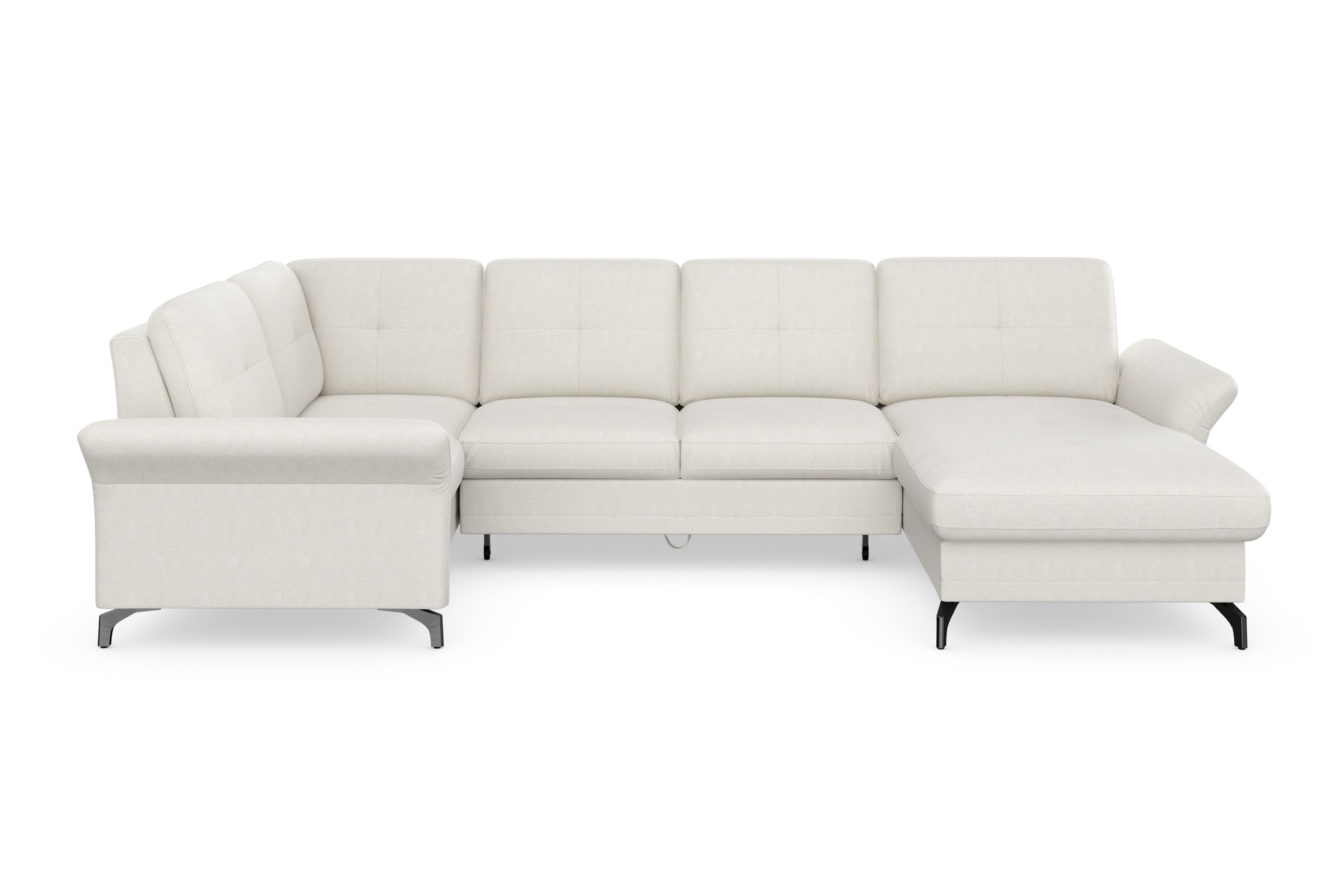 PLACES OF STYLE Wohnlandschaft "Calando U-Form" wahlweise mit Bettfunktion, günstig online kaufen