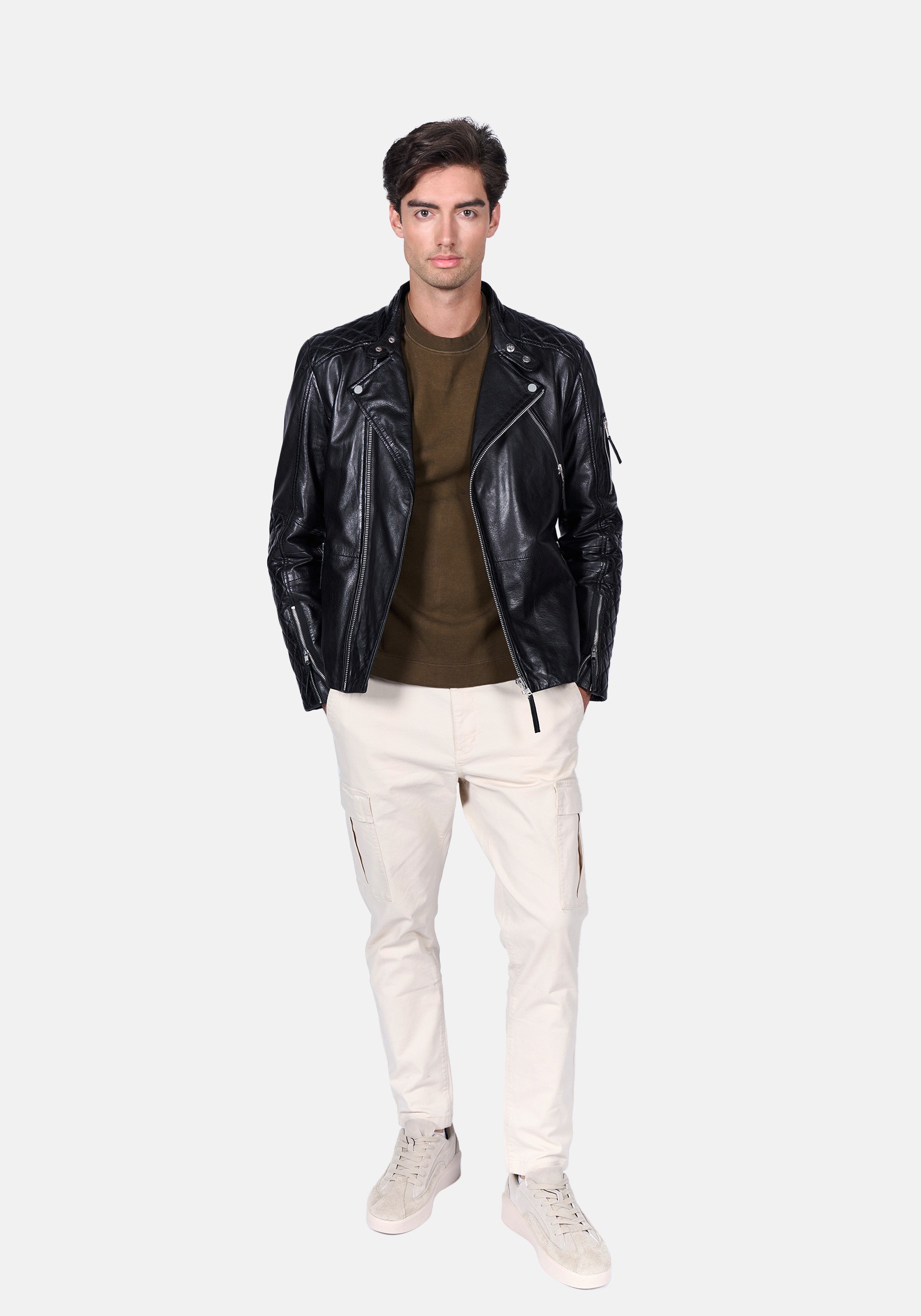 Thumbnail - Freaky Nation Lederjacke "Cruiser-FN"