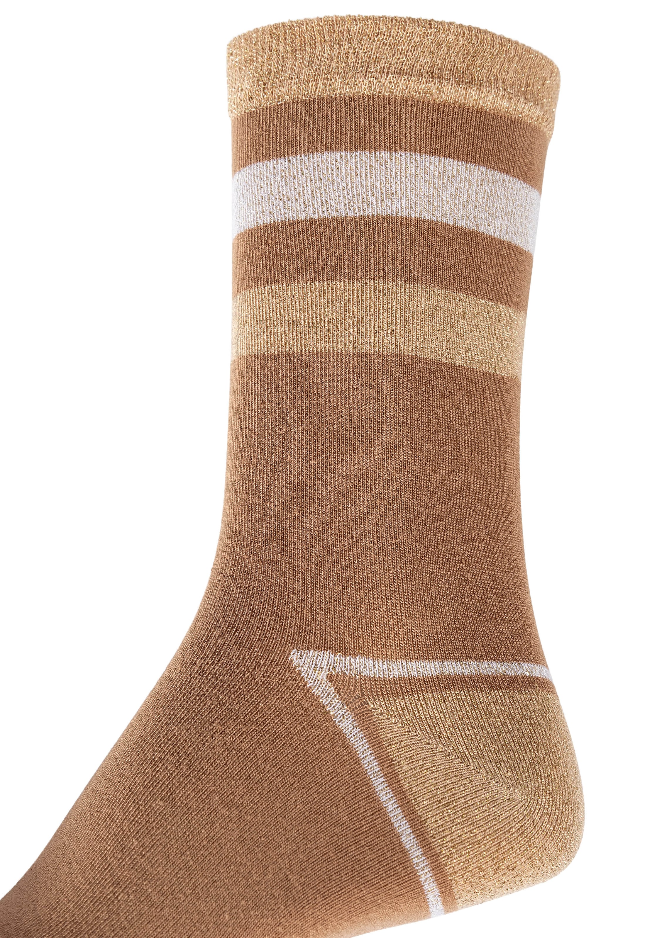 Camano Socken »silky touch« 4 Paar tlg. mit elastischem Bund