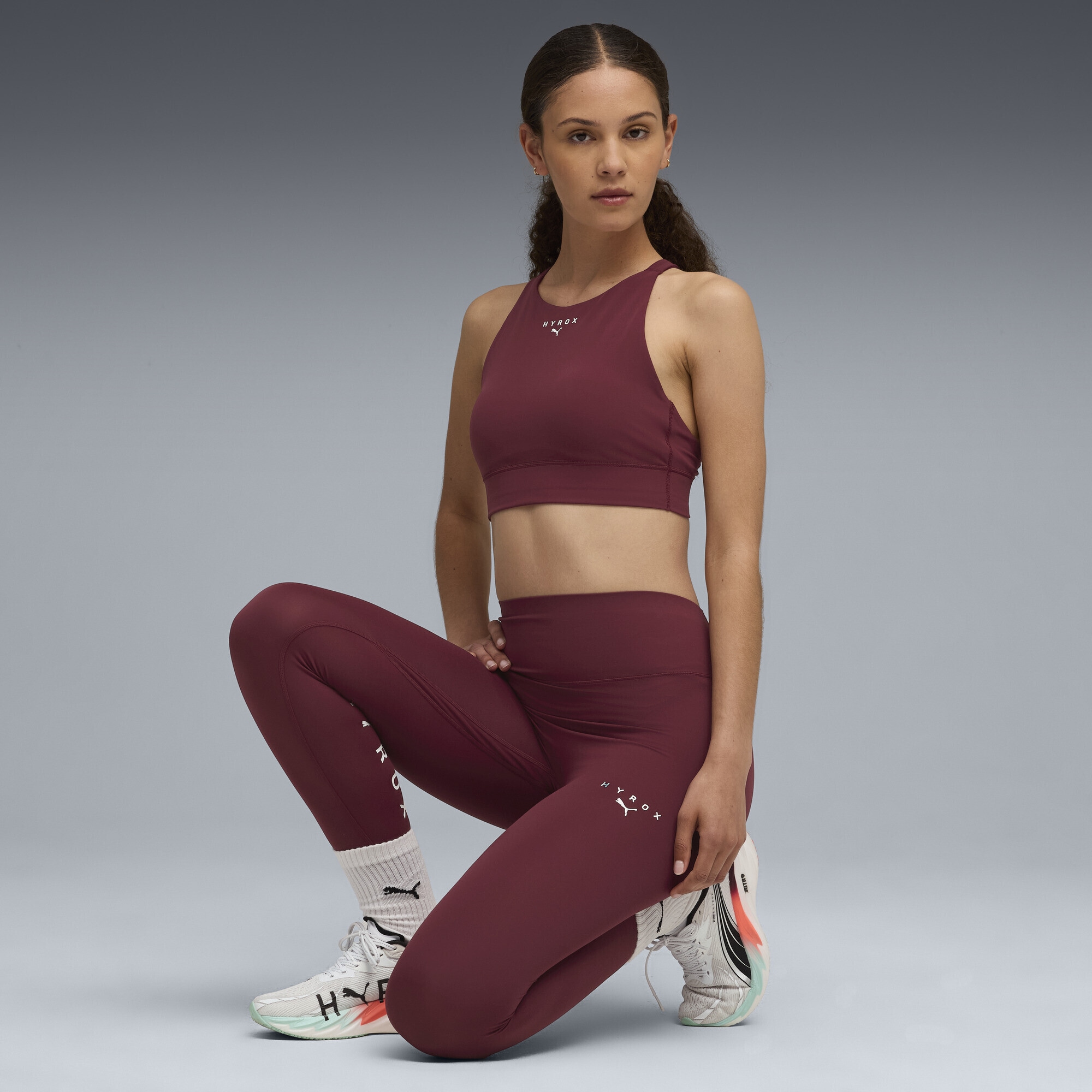 PUMA Sport-BH »PUMA x HYROX SHAPELUXE High Neck BH Damen«