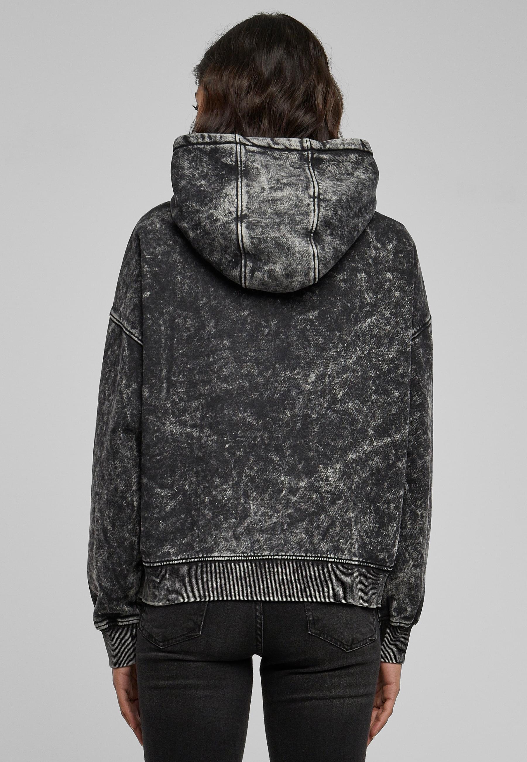 URBAN CLASSICS Kapuzenpullover »Urban Classics Damen Ladies Oversized Towel Washed Hoody«, (1 tlg.)