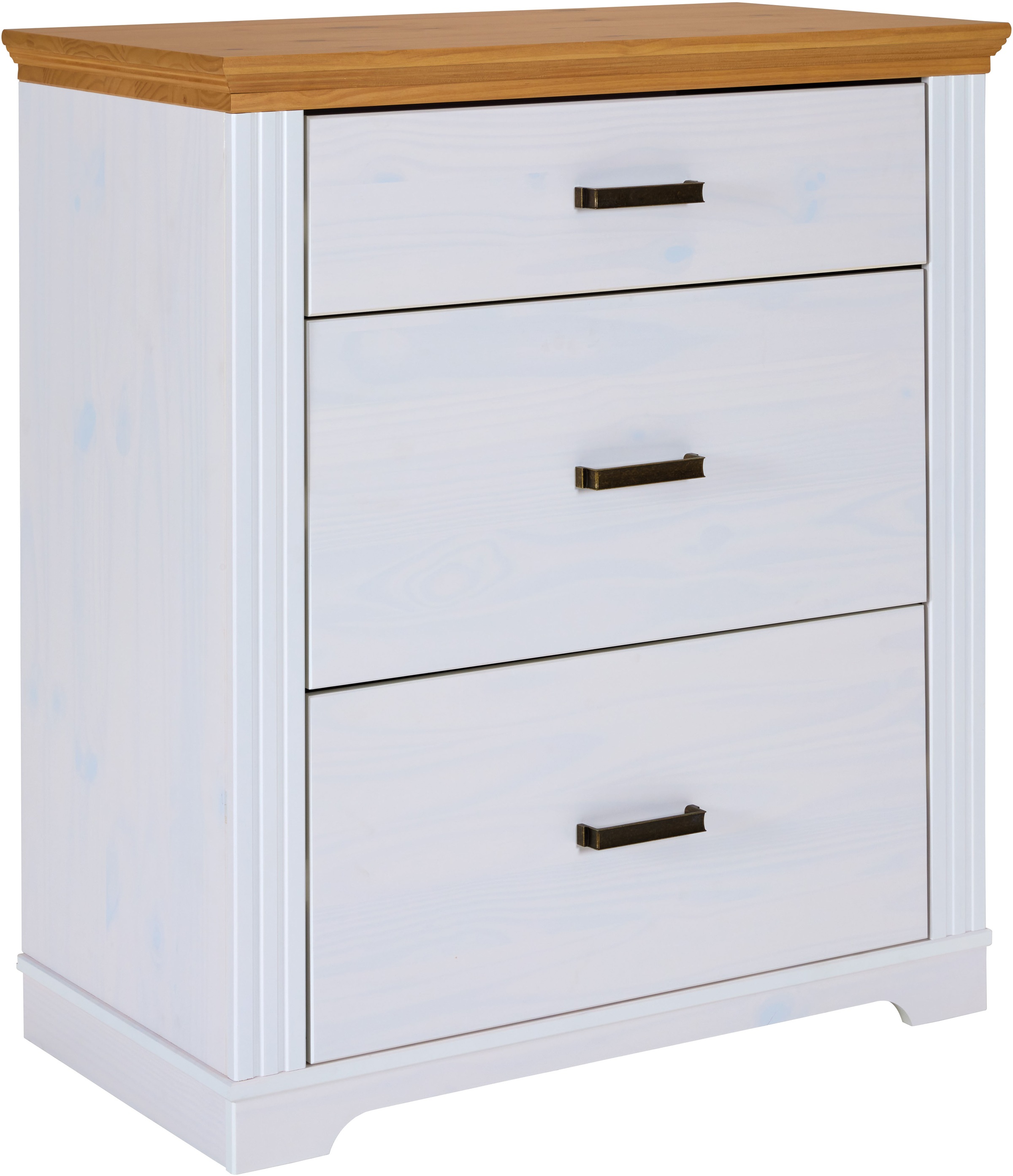 Inter Link Schubkastenkommode »Kommode Maluno« 1 Stk. tlg. Kiefer Massiv, Soft-Close, Stauraum, BxTxH: ca. 93 x 48,3 x 104 cm