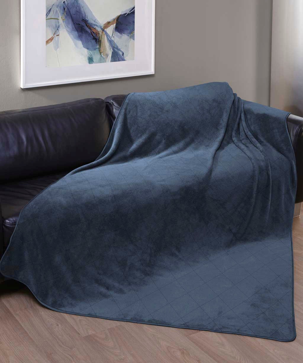 fleuresse Wohndecke "Lech D" Edel-Flanell, in Gr. 135x190, 150x200 cm, Kusc günstig online kaufen