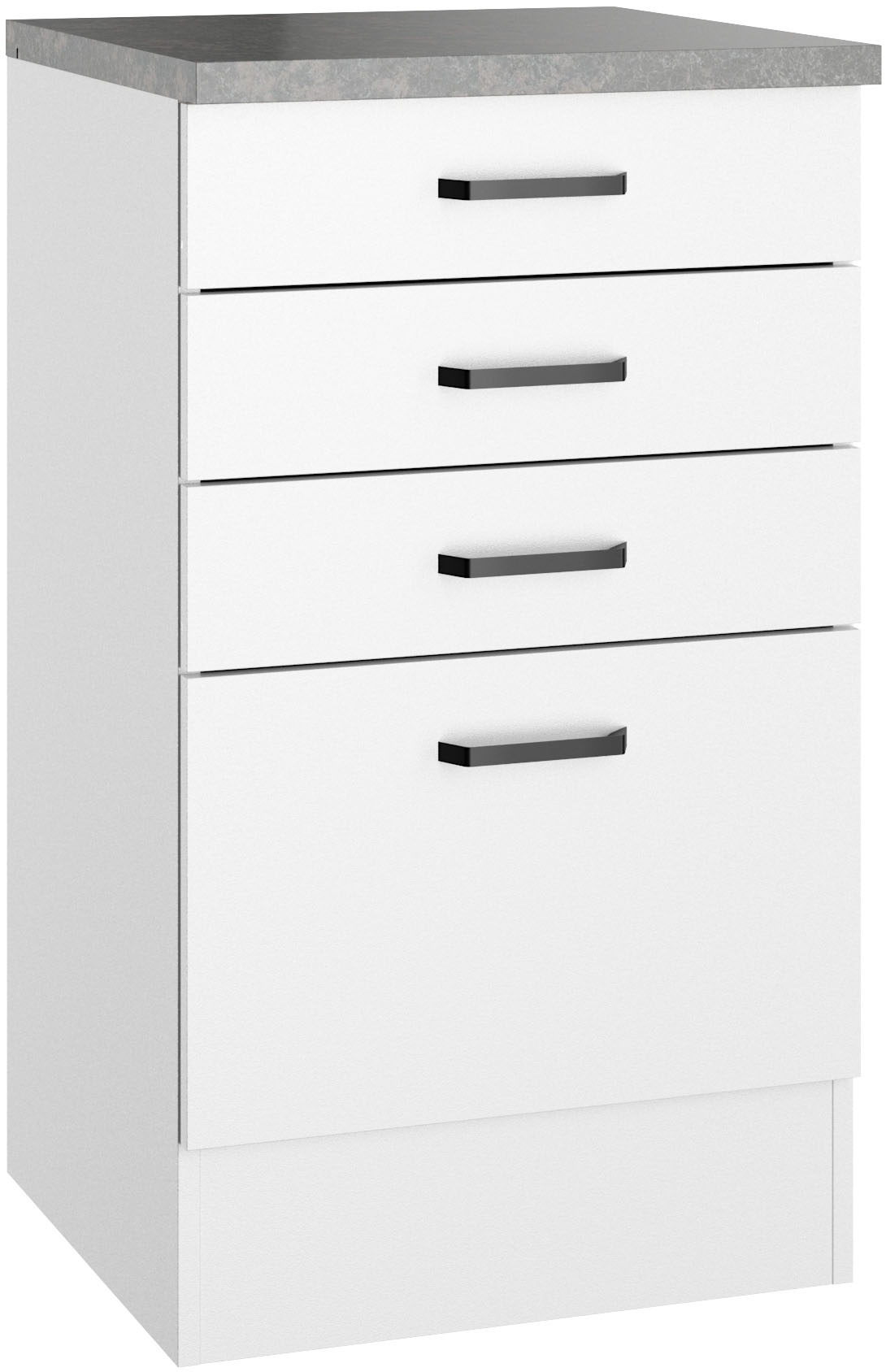 OPTIFIT Unterschrank "OPTImulti" Breite 50 cm, Tiefe 50 cm, mit 3 Schubkäst günstig online kaufen