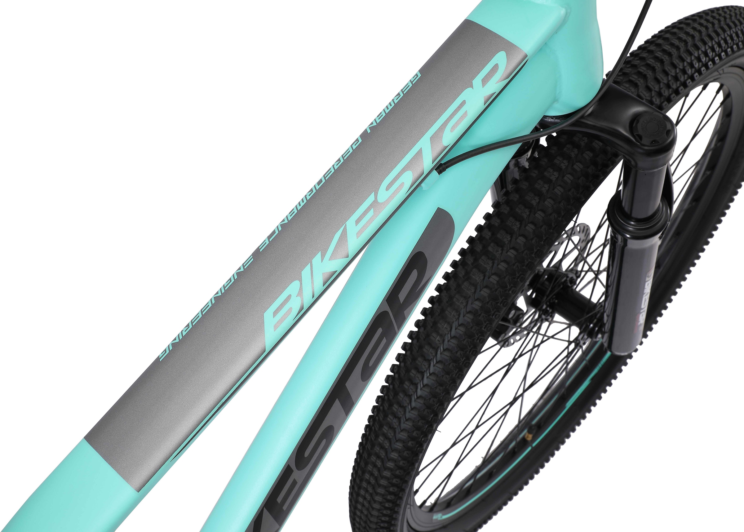 Bikestar Mountainbike 21 Gang Shimano RD-TY300 Schaltwerk Kettenschaltung für Damen und Herren, Kettenschaltung