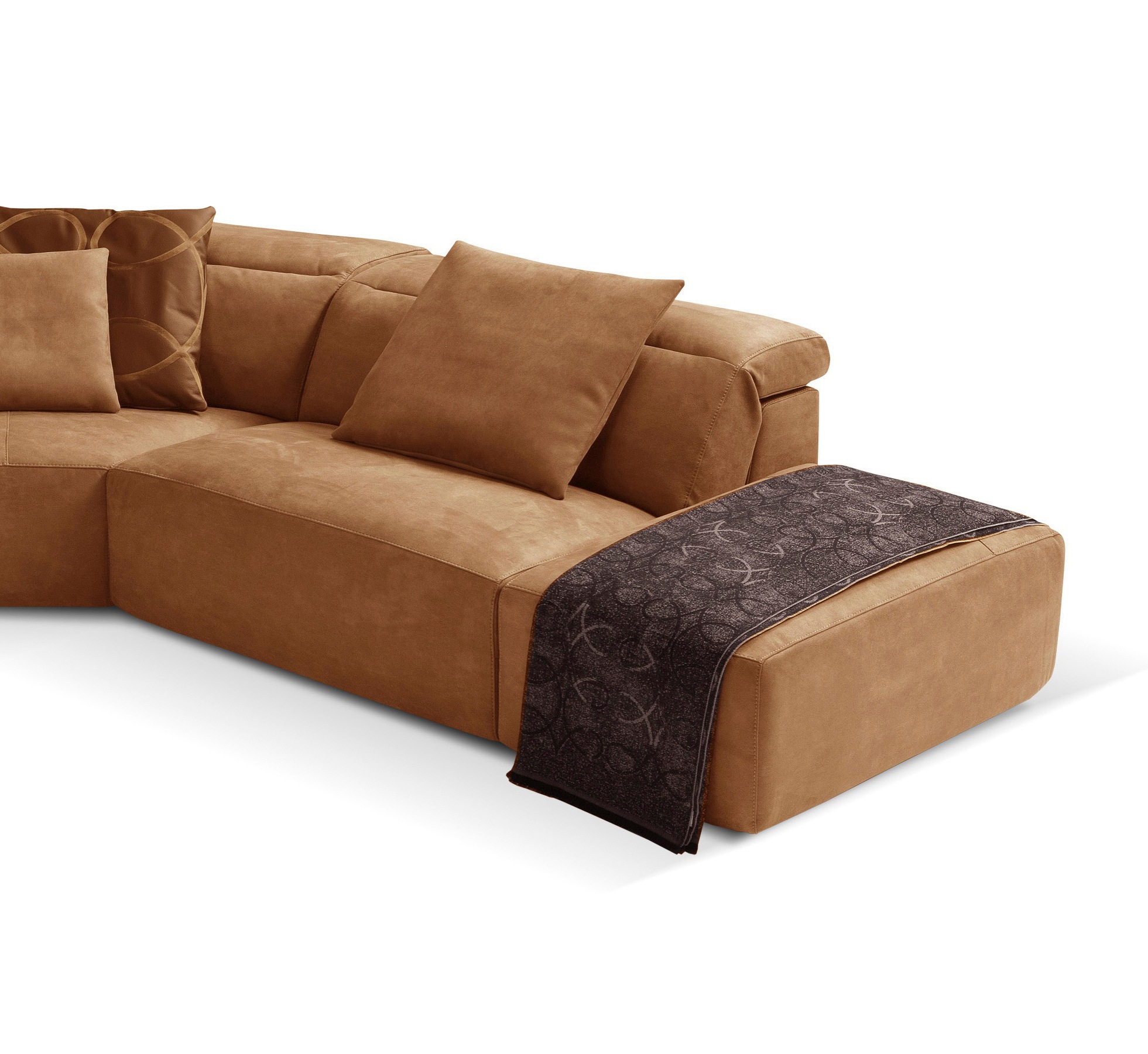Thumbnail - Egoitaliano Ecksofa "Beverly, extravangantes Designsofa mit erstklassigem Sitzkomfort", wahlweise mit elektrischer Relax...