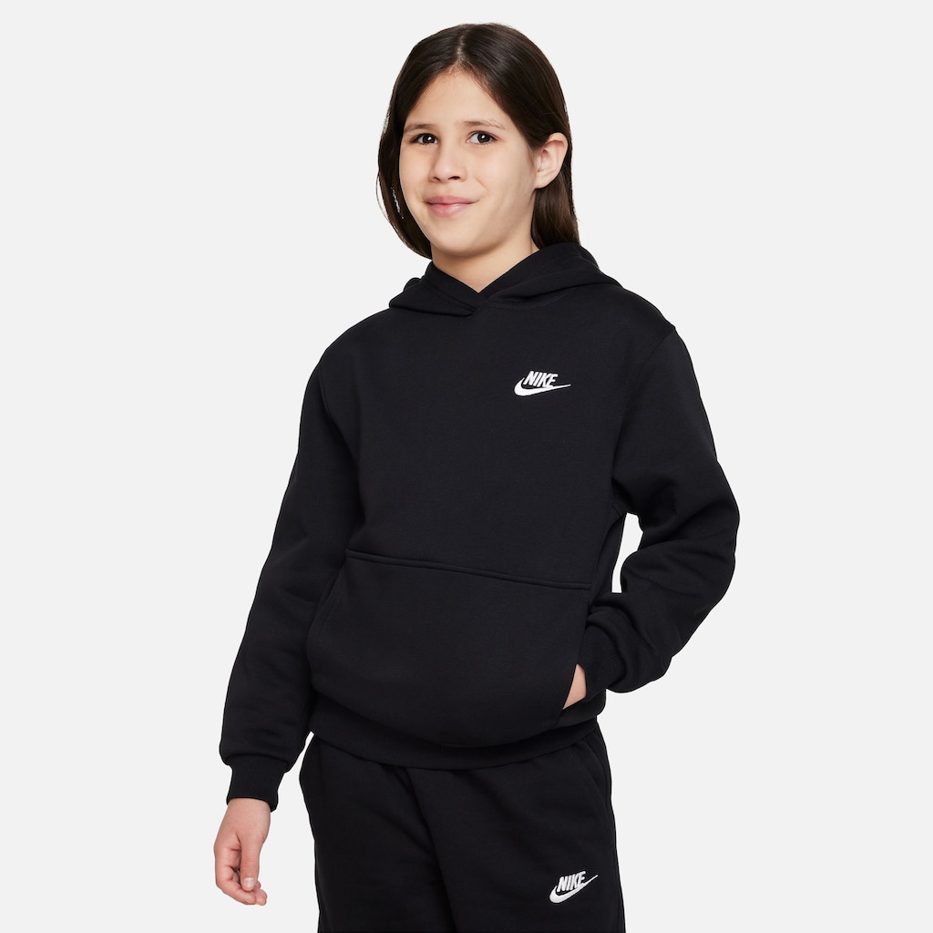 Nike Sportswear Kapuzensweatshirt »CLUB FLEECE BIG KID'S PULLOVER HOODIE«