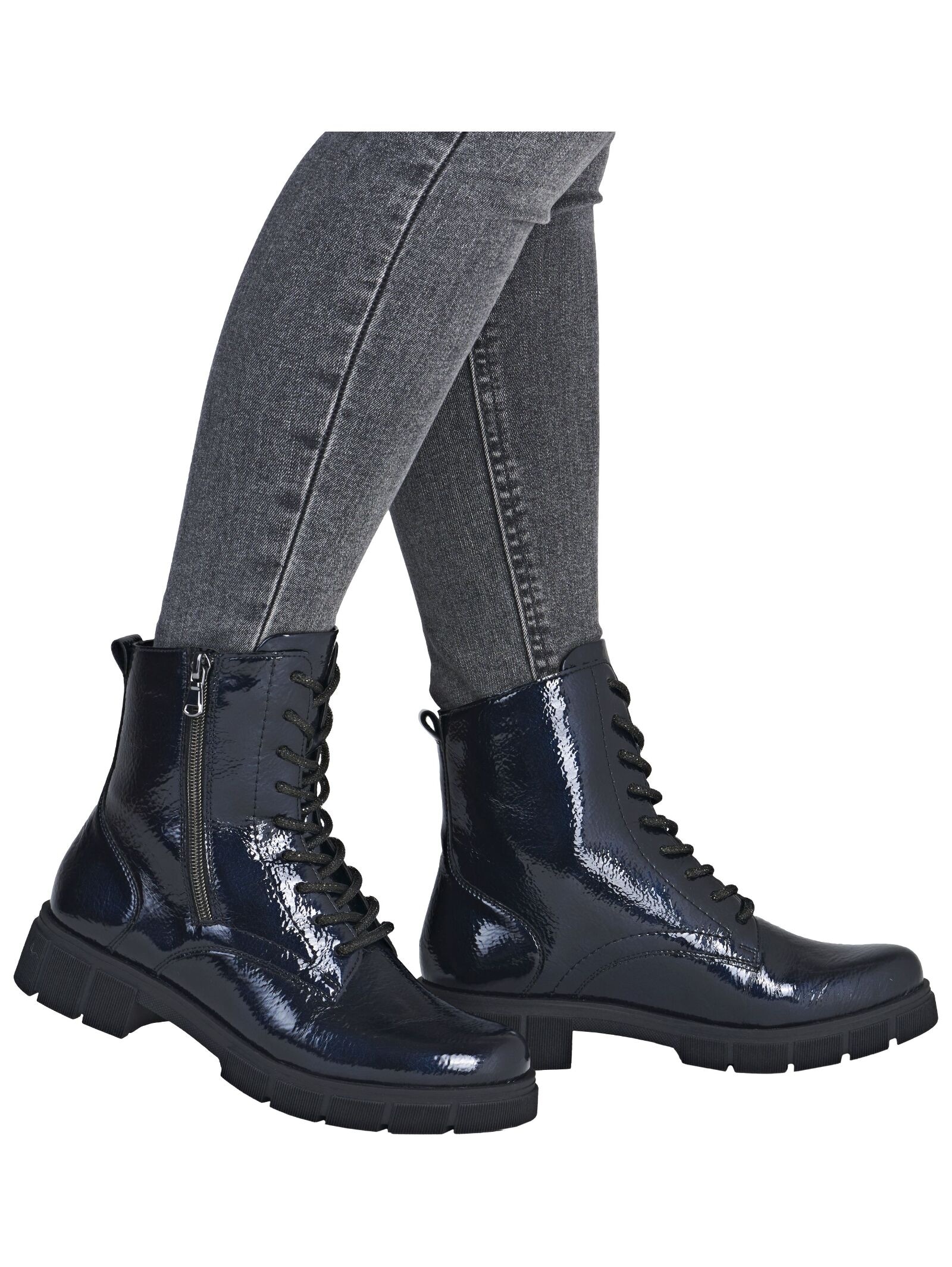 Remonte Schnürstiefelette »Remonte Stiefelette Lederimitat«