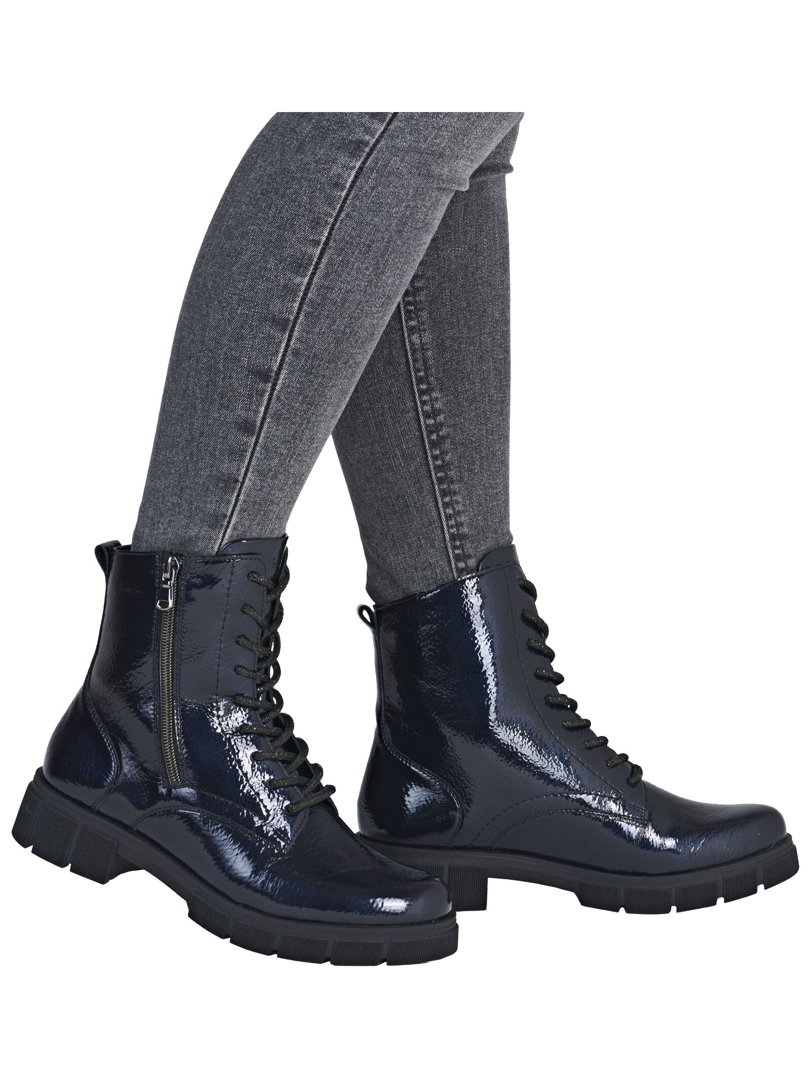 Thumbnail - Remonte Schnürstiefelette "Remonte Stiefelette Lederimitat"