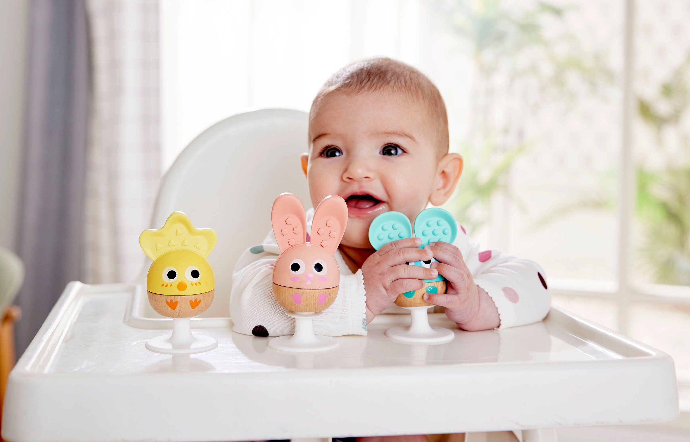 Hape Greifspielzeug »Rassel und Beißring«, (Set)