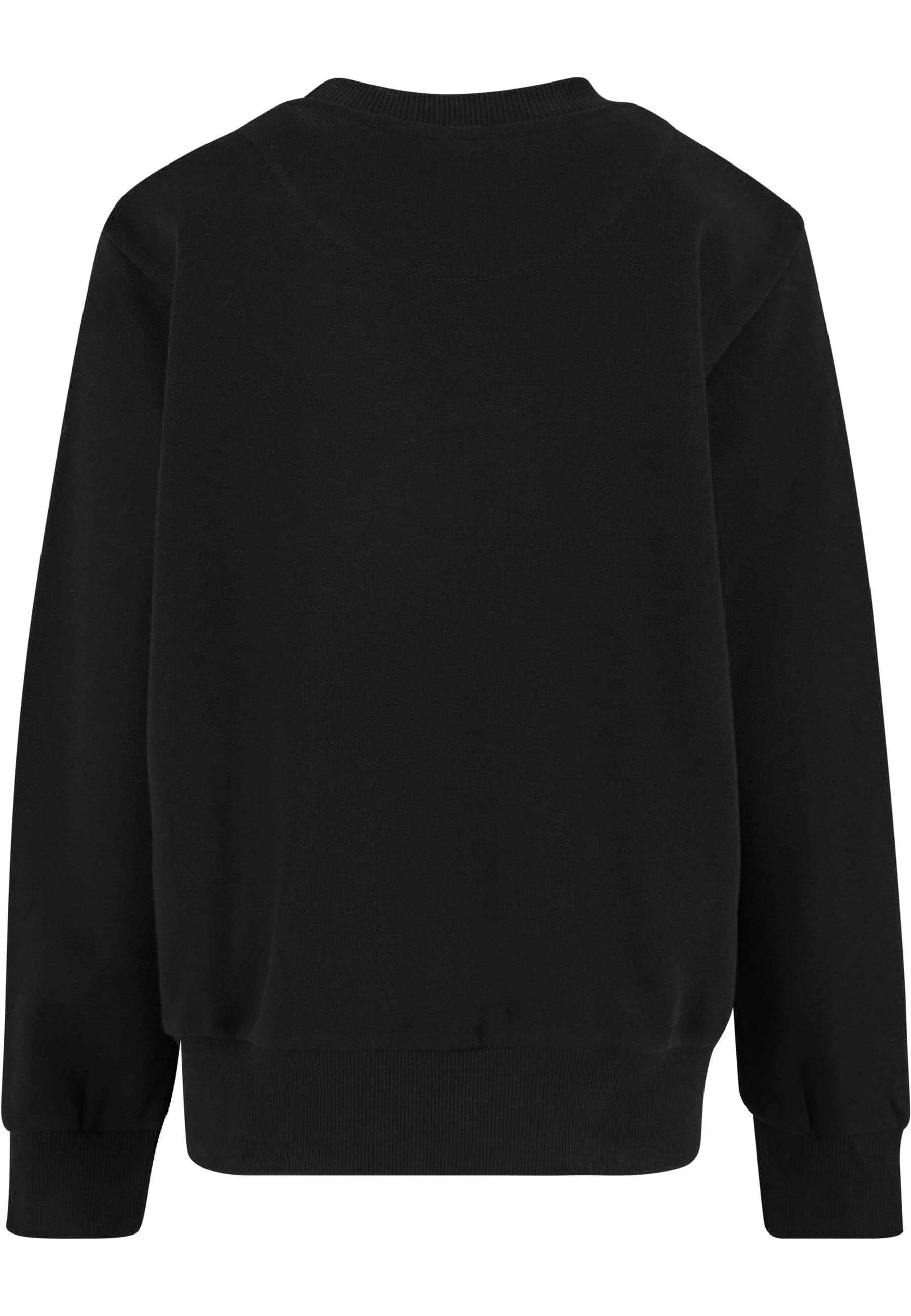 URBAN CLASSICS Rundhalspullover »Urban Classics Boys Light Terry Crew«, (1 tlg.)