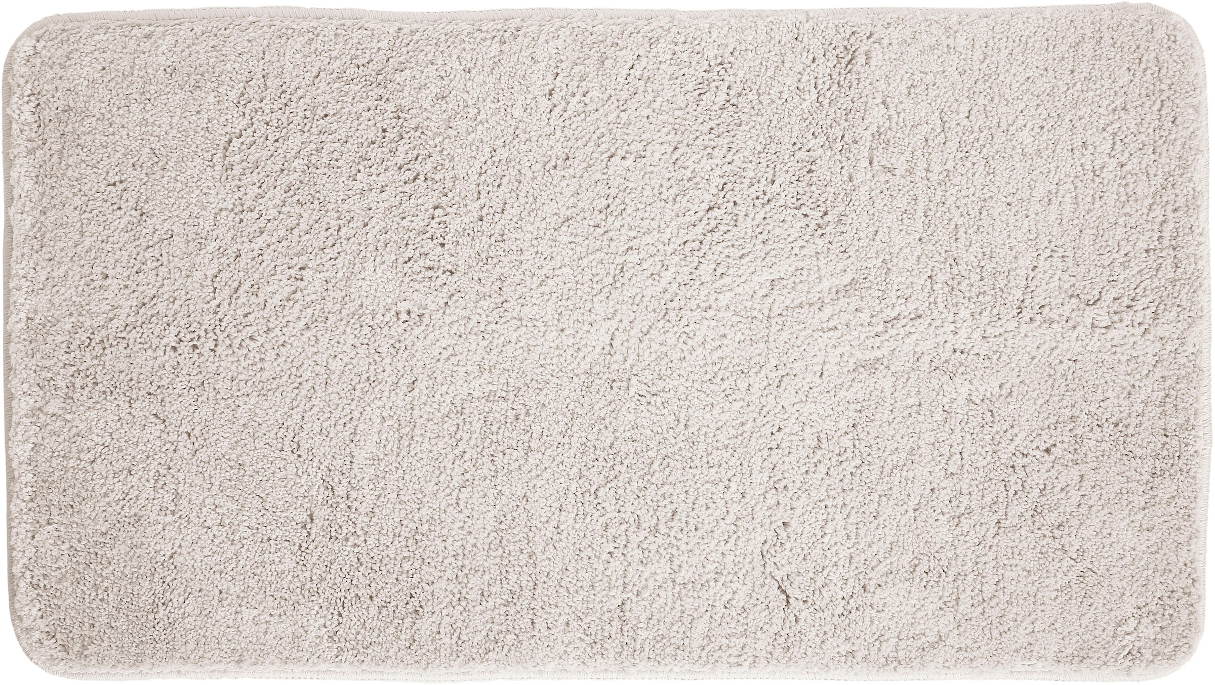 my home Badematte »Inga, Badezimmer Teppich, Badvorleger«, rutschhemmend beschichtet, schnell trocknend-strapazierfähig-fußbodenheizungsgeeignet, Badteppich, unifarben, weich, als halbrund und rechteckig erhältlich