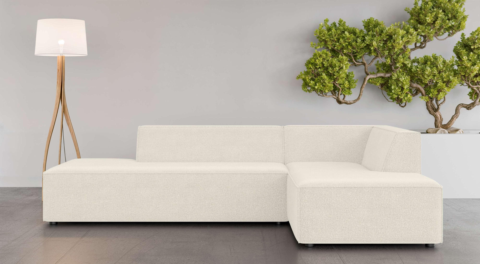 OTTO home Ecksofa "Ecksofa Cavan mit Ottomane links oder rechts bestellbar" günstig online kaufen
