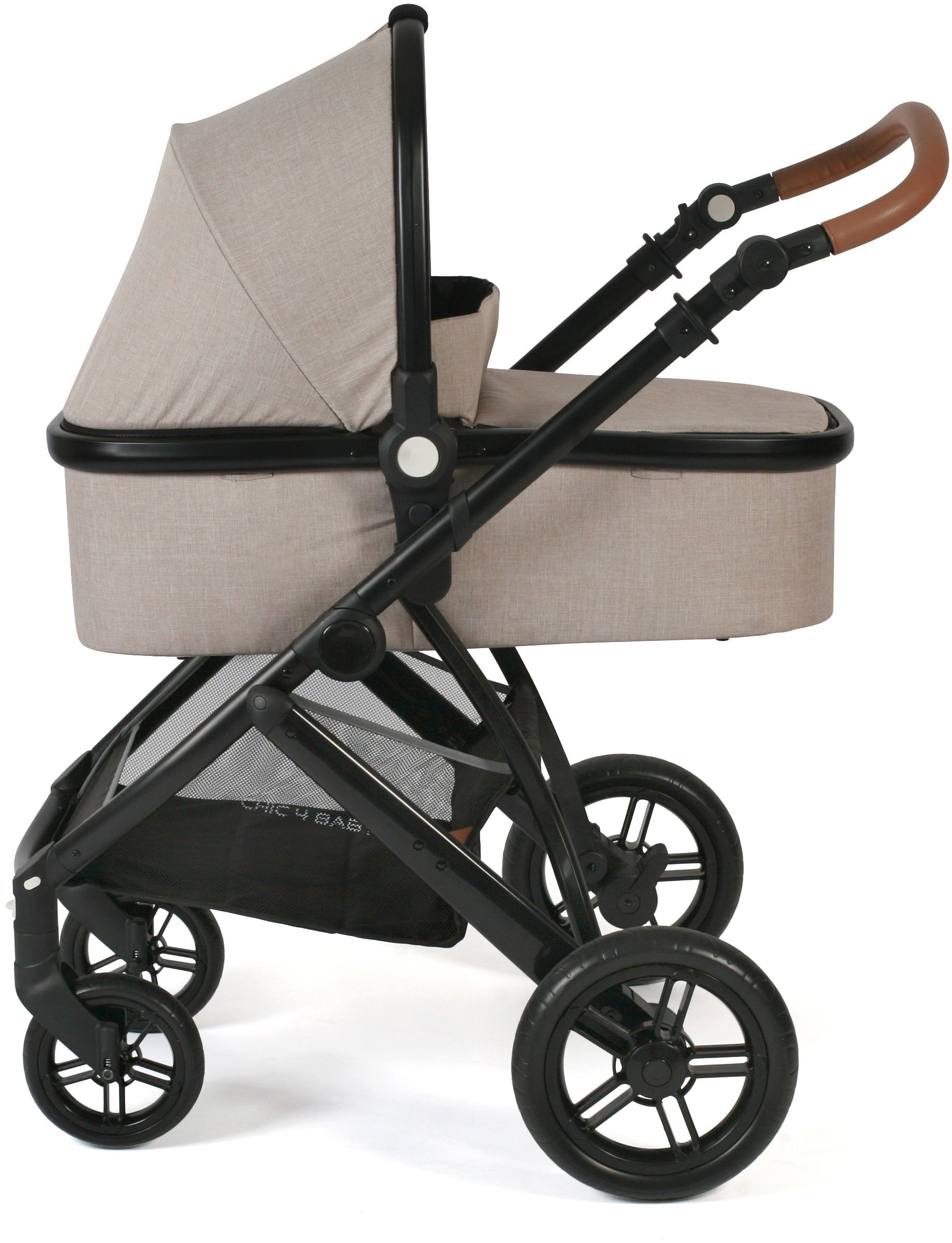 CHIC4BABY Kombi-Kinderwagen »Torre, Jeans Beige«, 15 kg, ; Kinderwagen