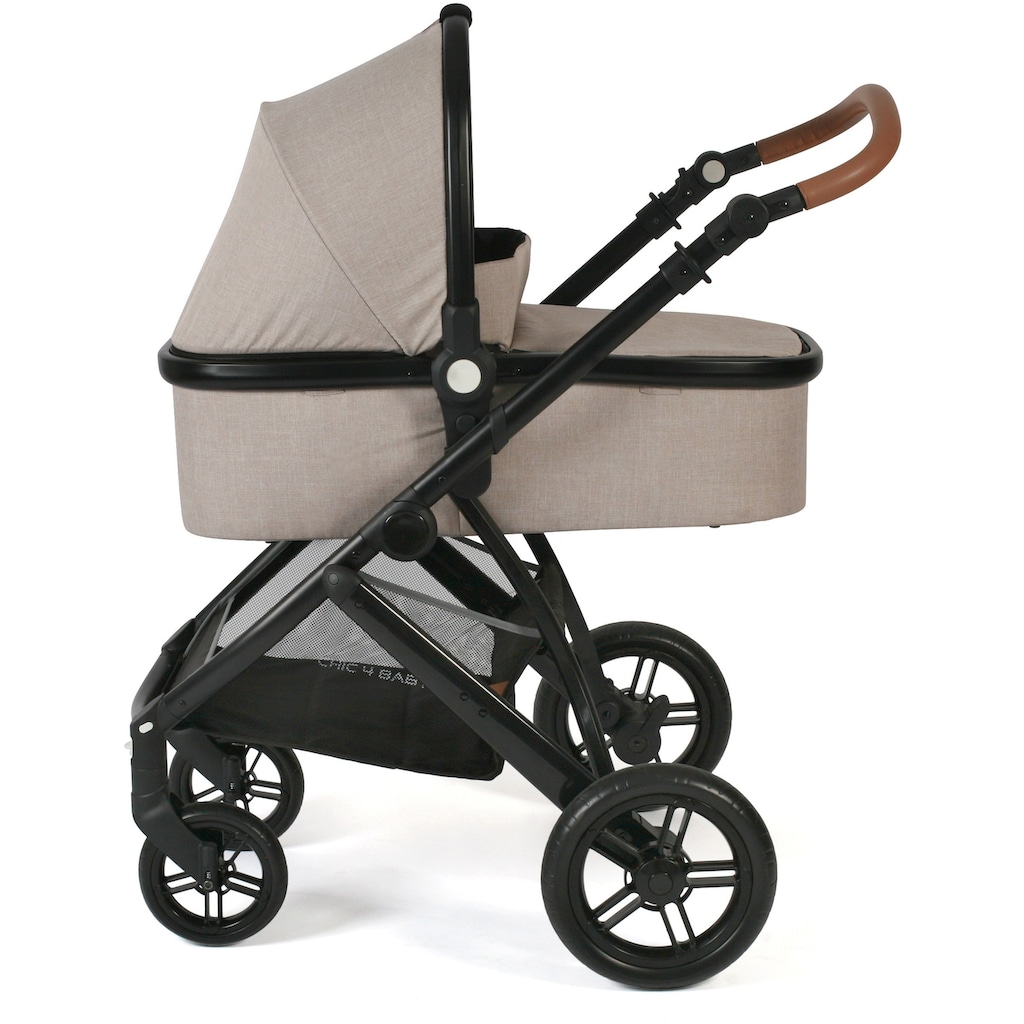 CHIC4BABY Kombi-Kinderwagen »Torre, Jeans Beige«, 15 kg