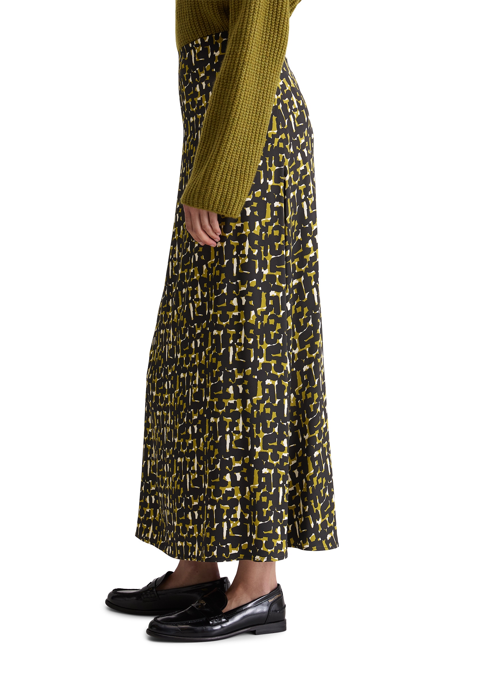 Marc O'Polo Webrock »aus fließendem Viskose-Satinstretch«