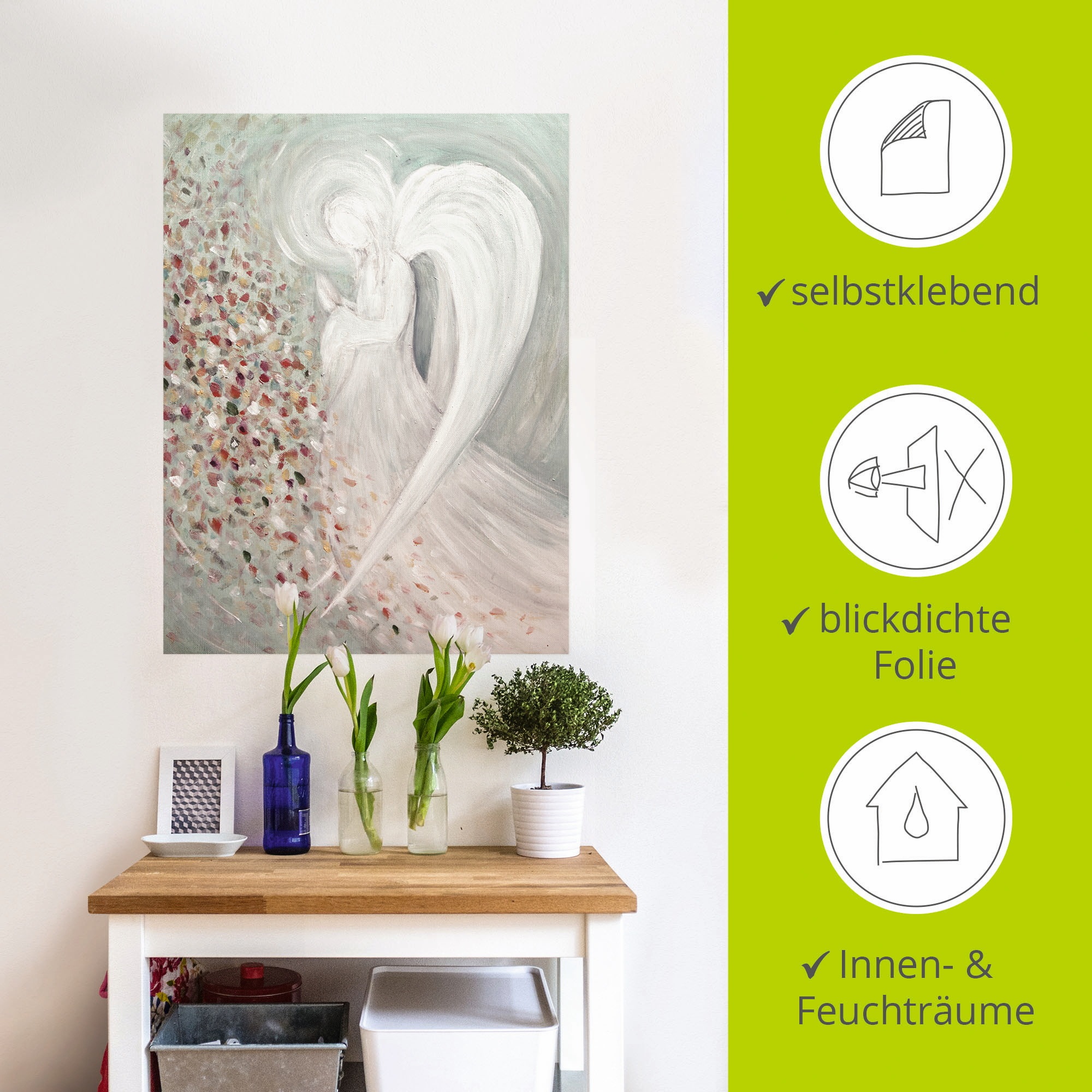 Artland Wandbild »Engelbild I«, Religion, (1 St.), als Leinwandbild, Poster, Wandaufkleber in verschied. Größen